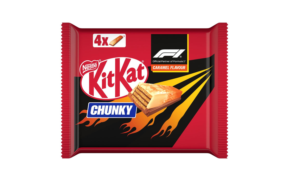 Nestlé snacks KitKat Chunky Waffelgebäck – 4 × 40 g
