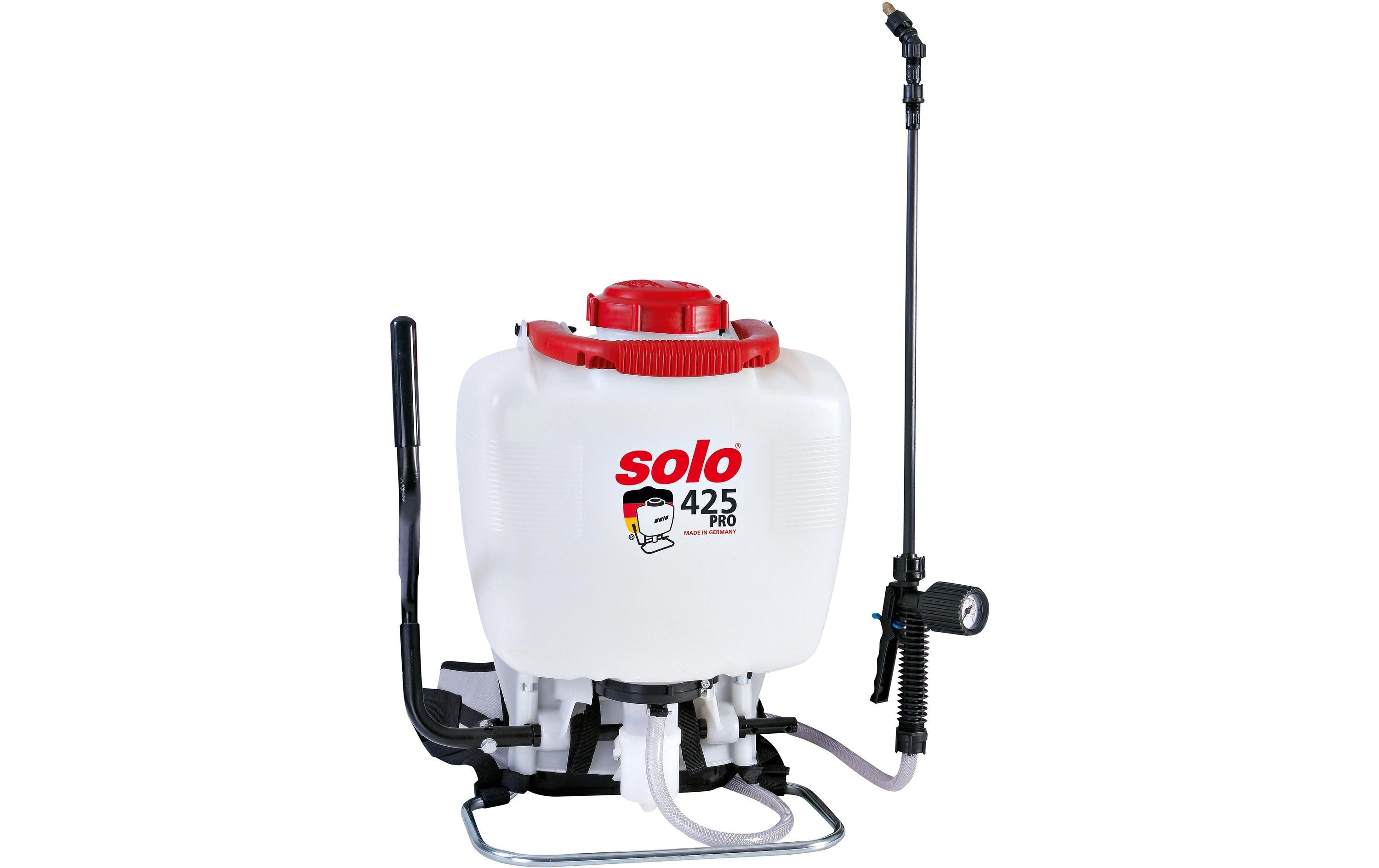 Solo Rückensprühgerät 425 Pro – 15 l, Arbeitsdruck 6 bar, Kunststoff, Rot