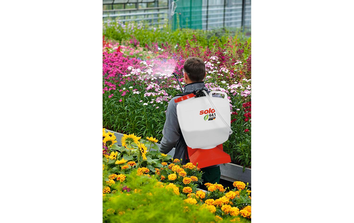 Solo Drucksprüher 441 – 16 l – Weiss – Kunststoff