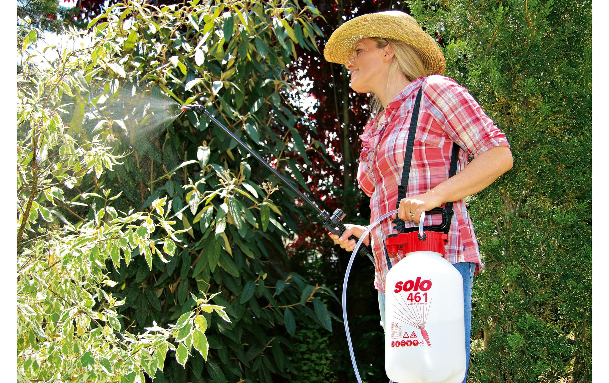 Solo Drucksprüher 461 – 5 l – transparent – 42,0 × 20,2 × 54,0 cm