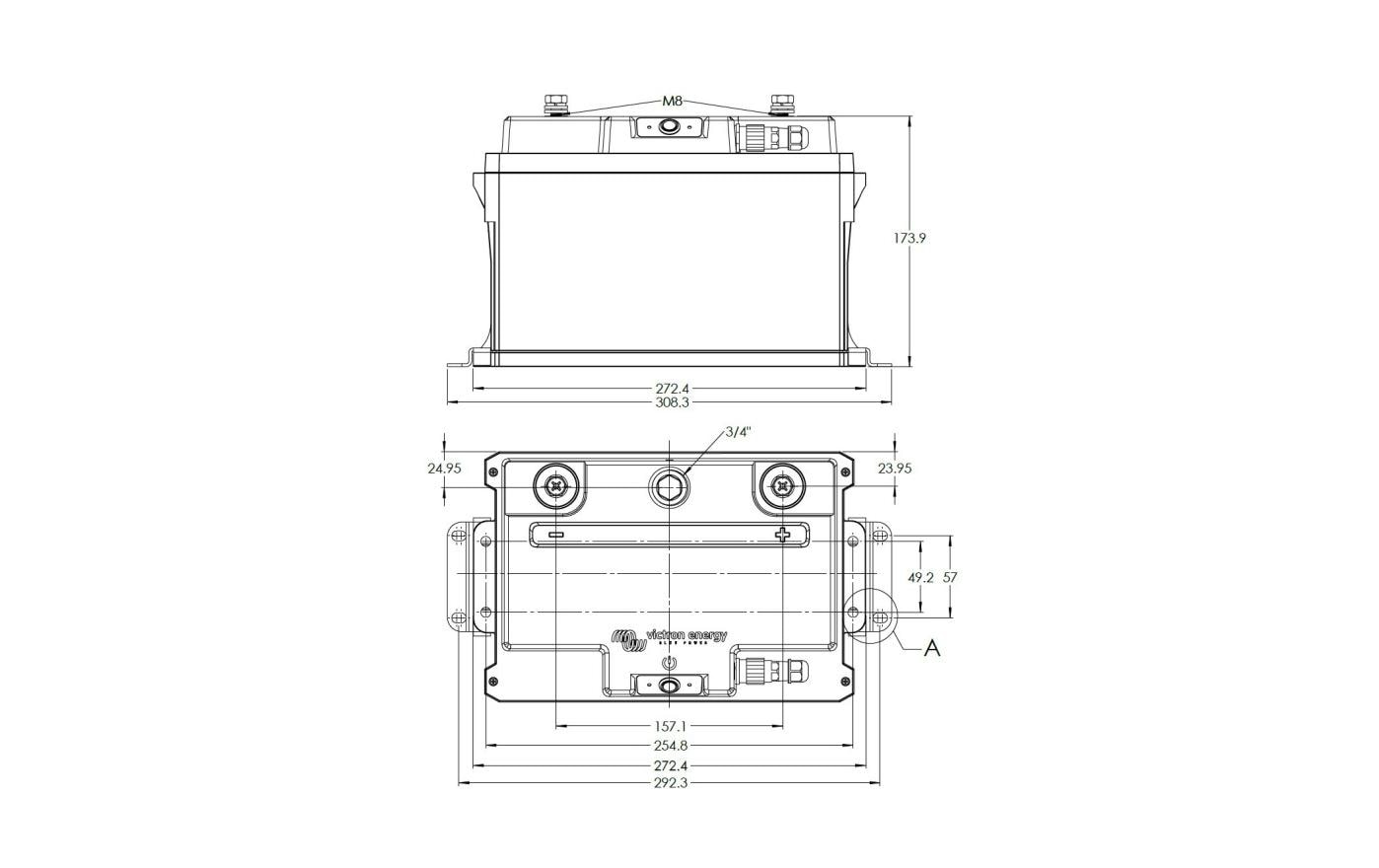 Victron SuperPack 12,8 V/100 Ah NG – 1280 Wh