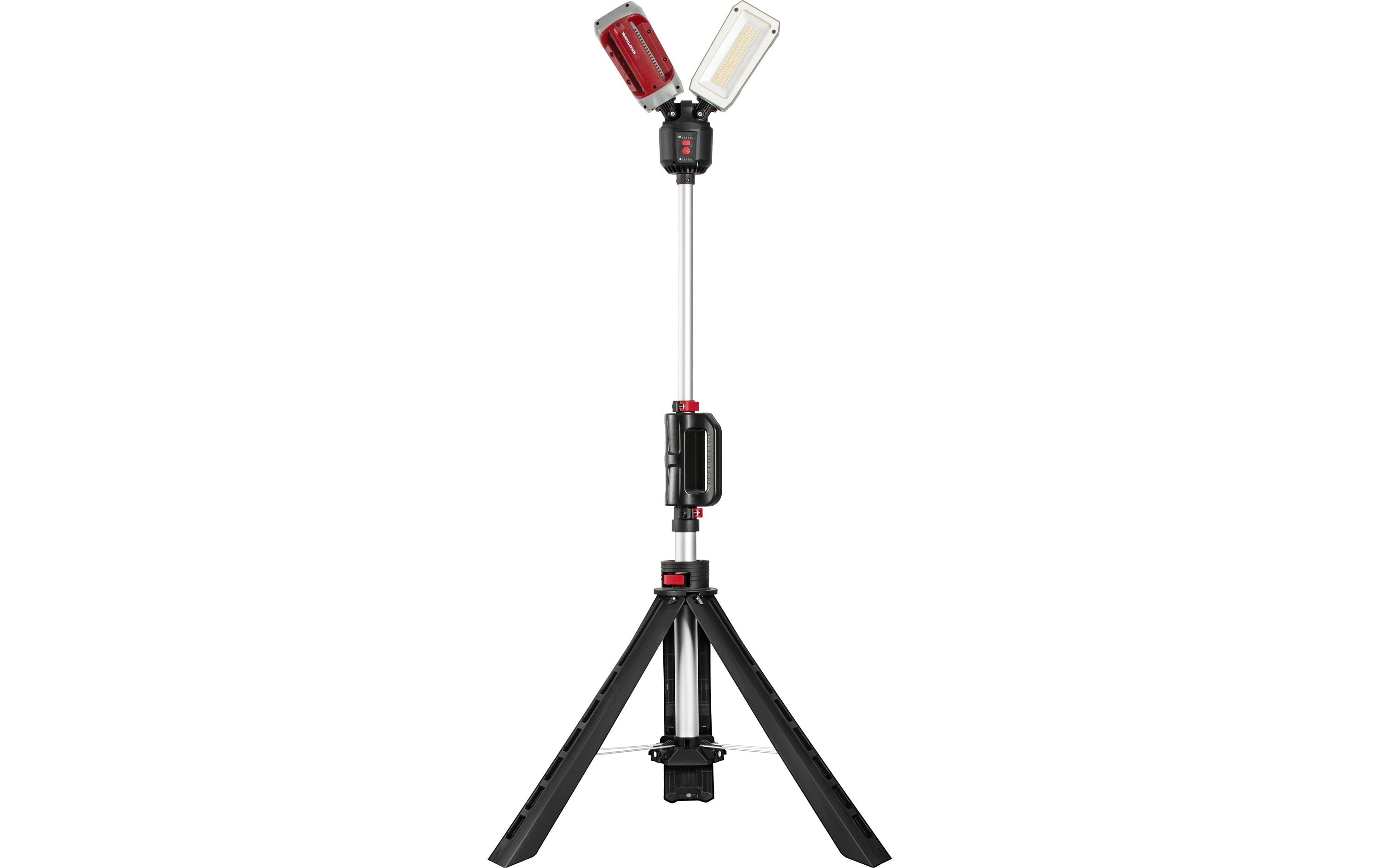 Kraftwerk Arbeitsleuchte – 6000 lm, 2700–6500 K, dimmbar, Akku, IP65 – Grau
