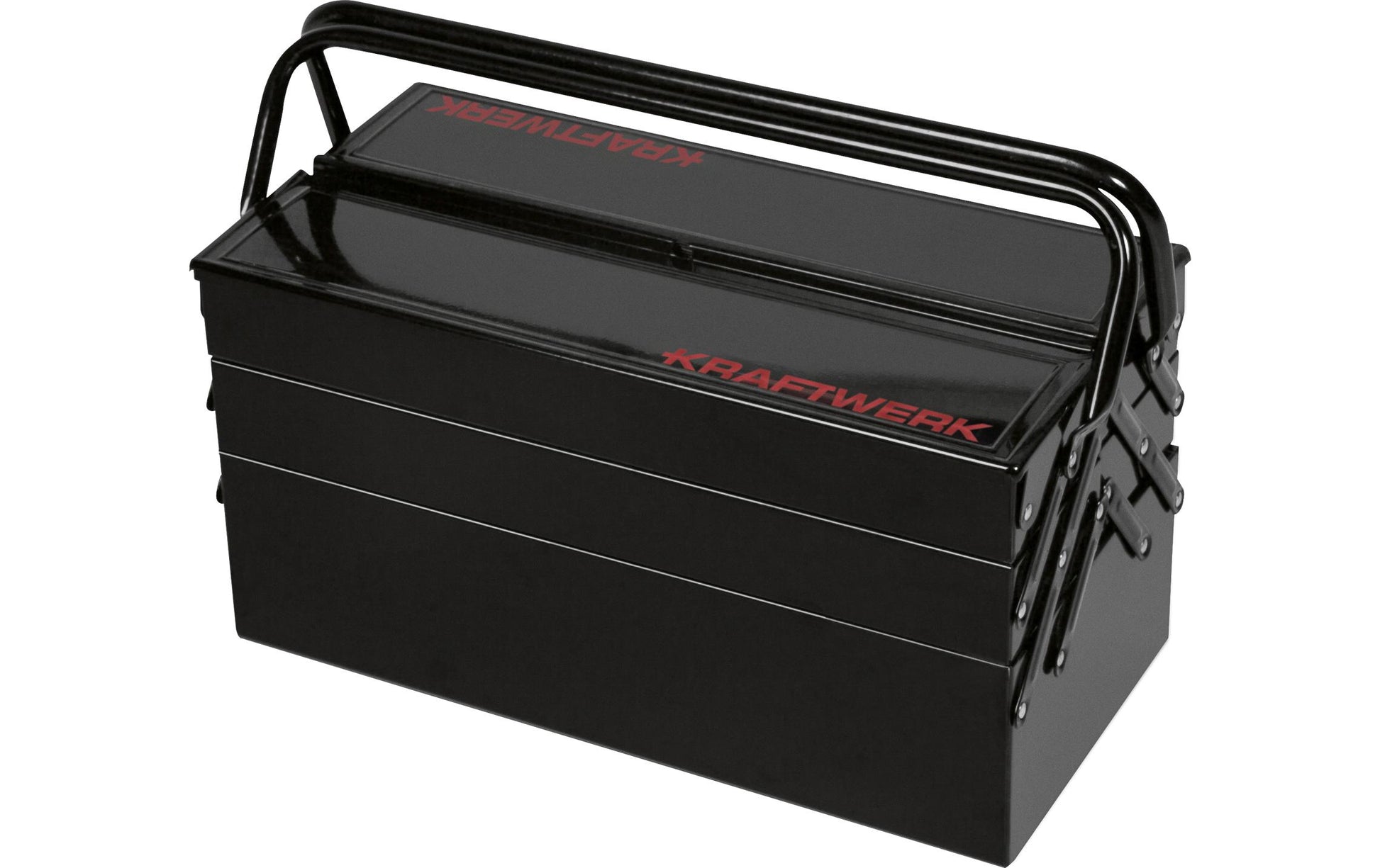 Kraftwerk Werkzeugkoffer Werkstatt – 106-teilig, 448 × 250 mm