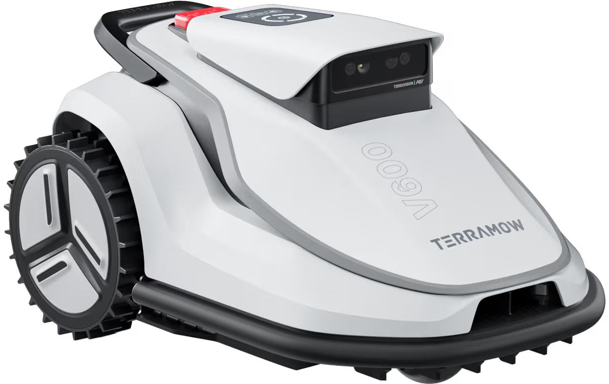 Terramow V600 Mähroboter – 24 V – 3,8 Ah/84,36 Wh – Mähfläche 600 m², Schnittbreite 20,3 cm