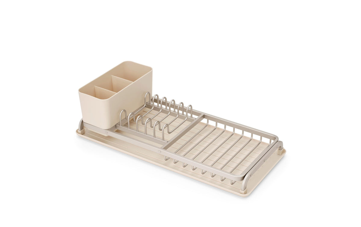 Brabantia Abtropfgestell 20 × 12,6 × 46,3 cm, Silikon/Aluminium, Beige