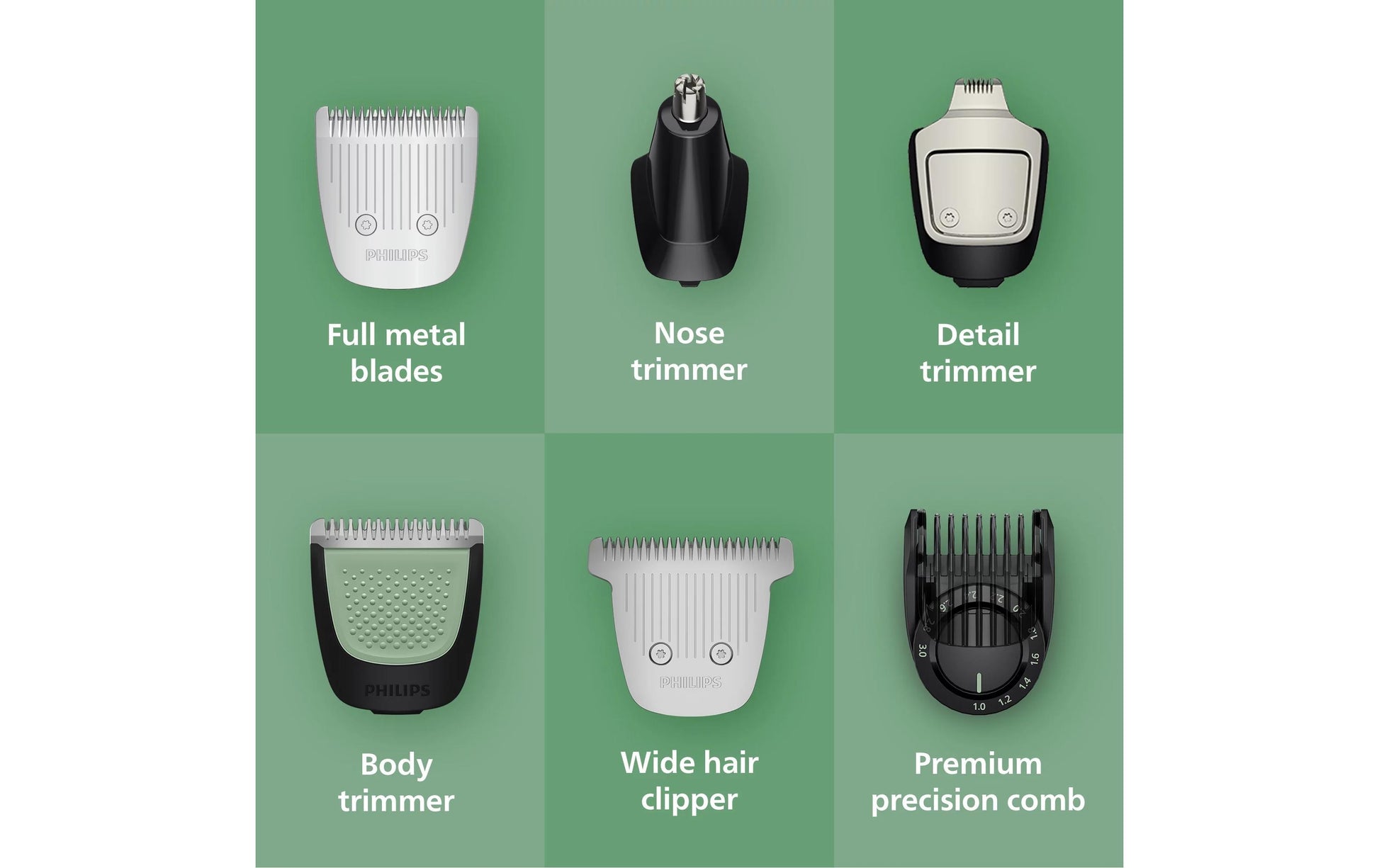 Philips Multigroomer Serie 7000 MG7941/15 – 17-in-1, 120 min Laufzeit – Grau