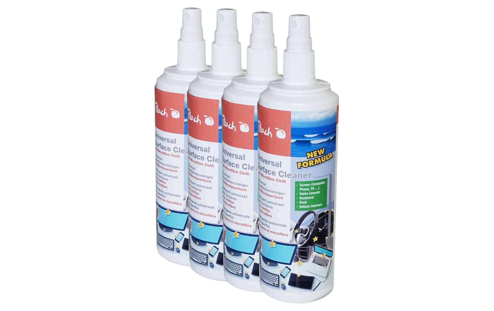 Peach Allzweckreiniger – 4×250 ml