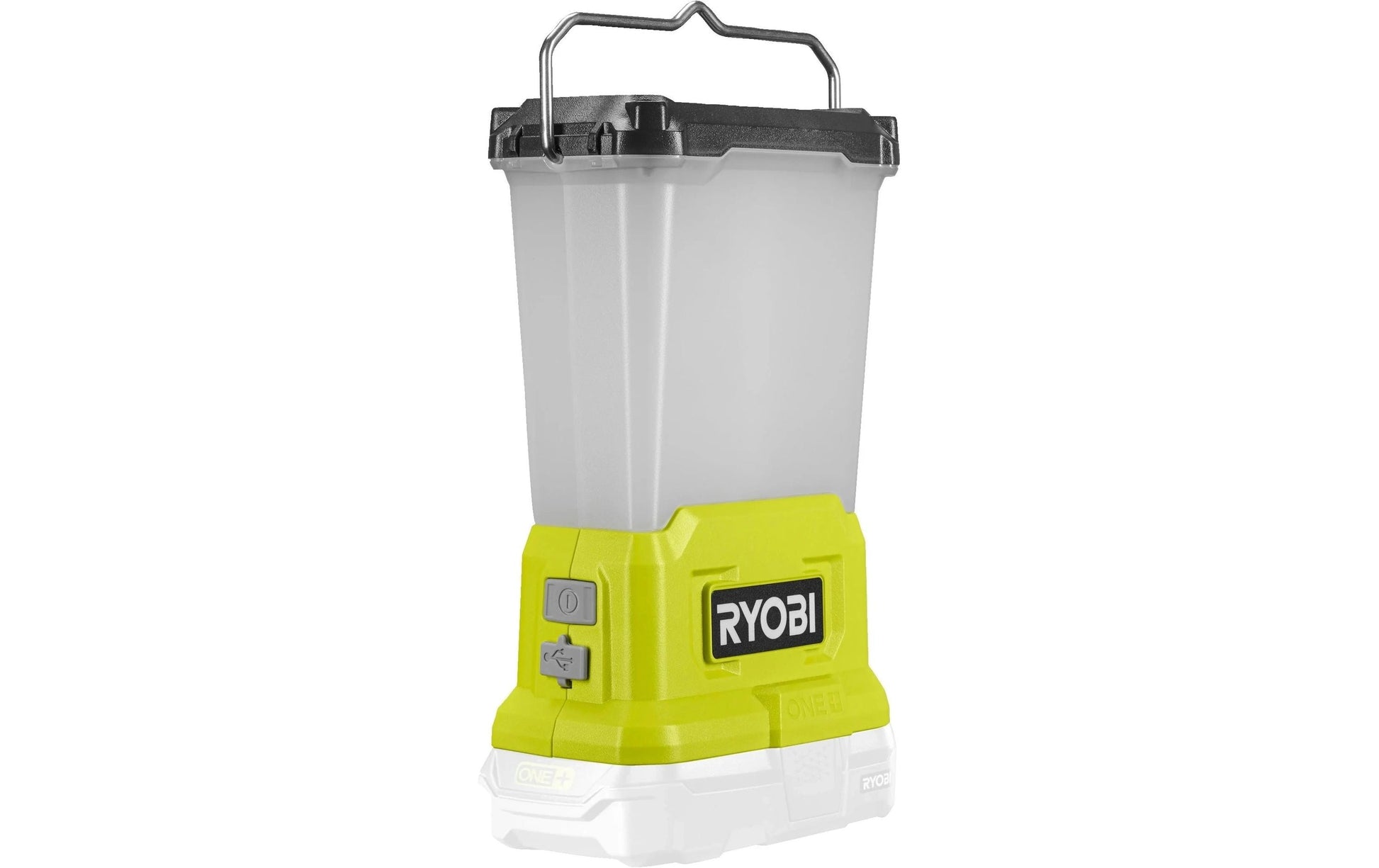 Ryobi werkstatt Ryobi Akku-Laterne RLL18-0 – 850 lm, warmweiss, dimmbar, für Ryobi ONE+ 18 V – Grün