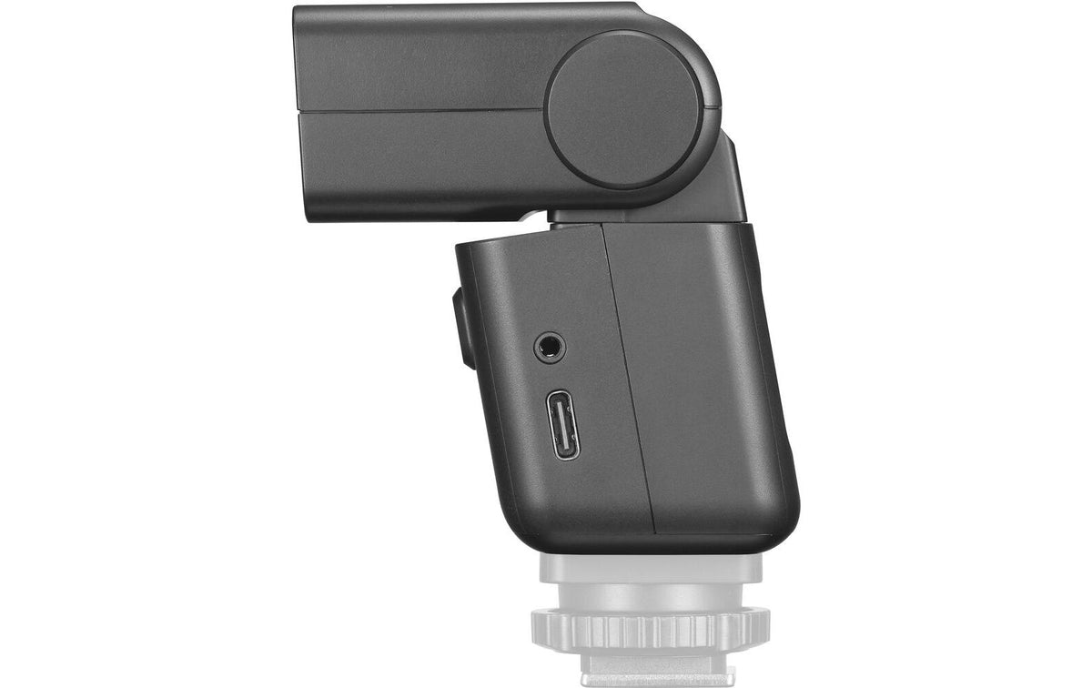 Godox iT32 Aufsteckblitz – Leitzahl 18 – Akku 900 mAh, 7,4 V (6,66 Wh), USB-C – für viele Kameras