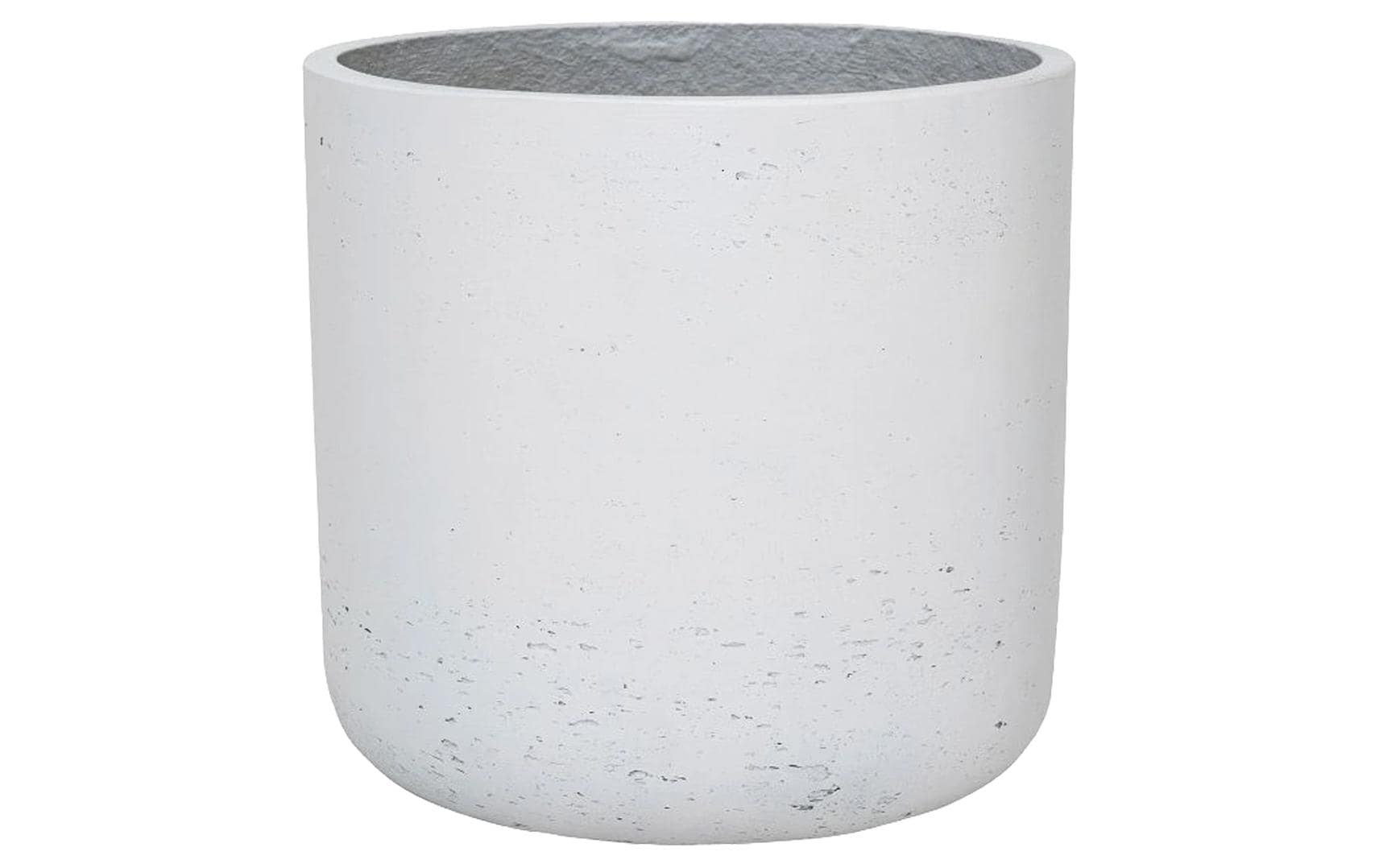 Pottery pots Pflanzentopf – Ø 12 × 11,5 cm – Ton, Weiss