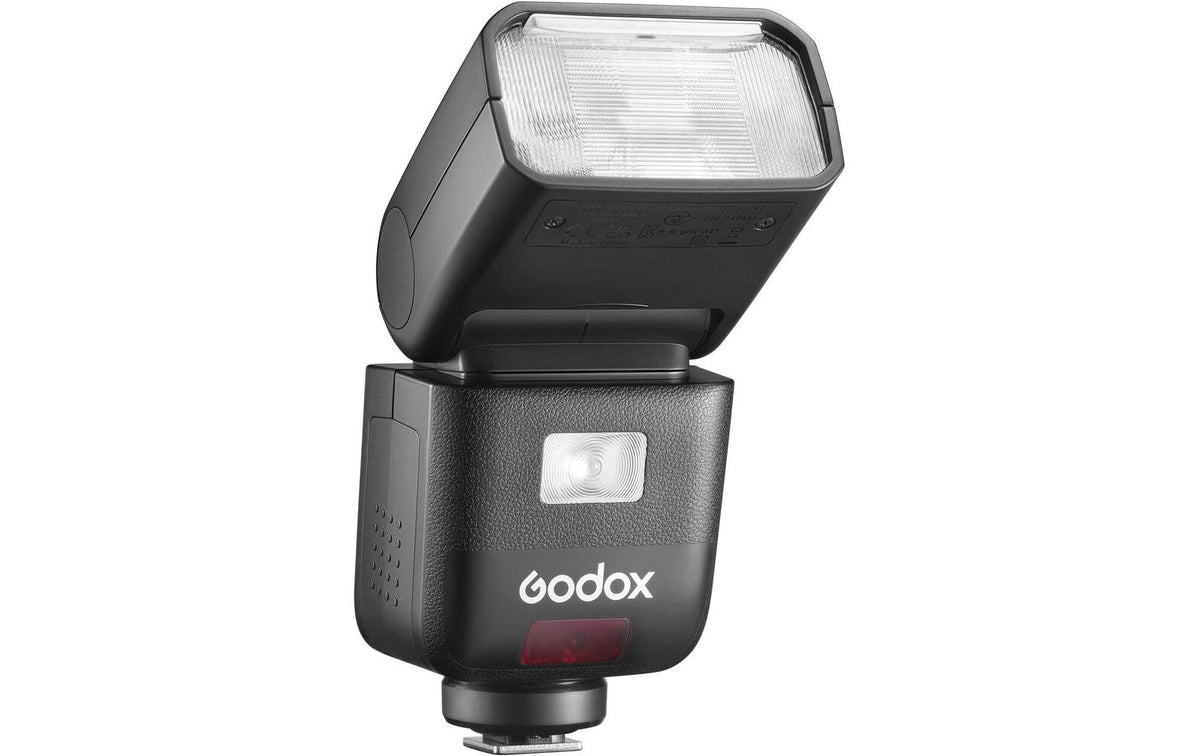 Godox V480F Blitzgerät – GN 50, Akku 2200 mAh, 1,7 s Recycling – für Fujifilm