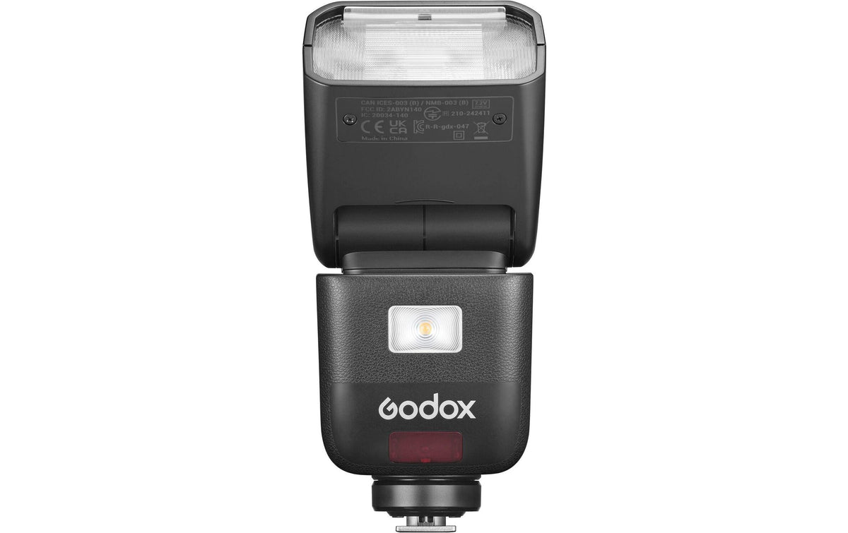 Godox V480N Blitzgerät – Li-Ion Akku 2200 mAh, Leitzahl 50 – für Nikon – Schwarz