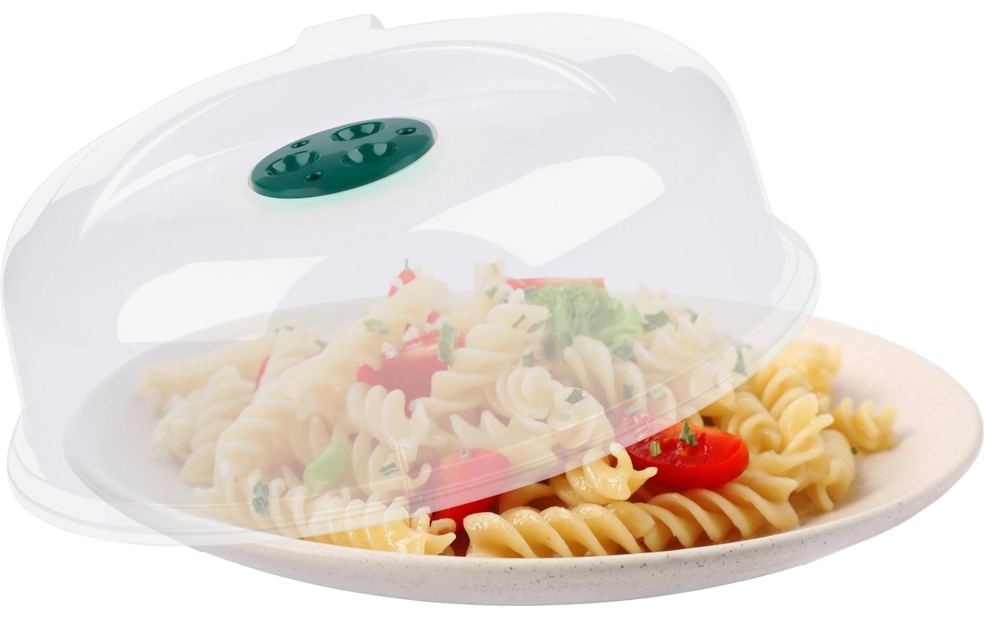 Alpina Mikrowellenhaube Ø 26 × 11 cm, Polypropylen (PP), spülmaschinenfest, transparent