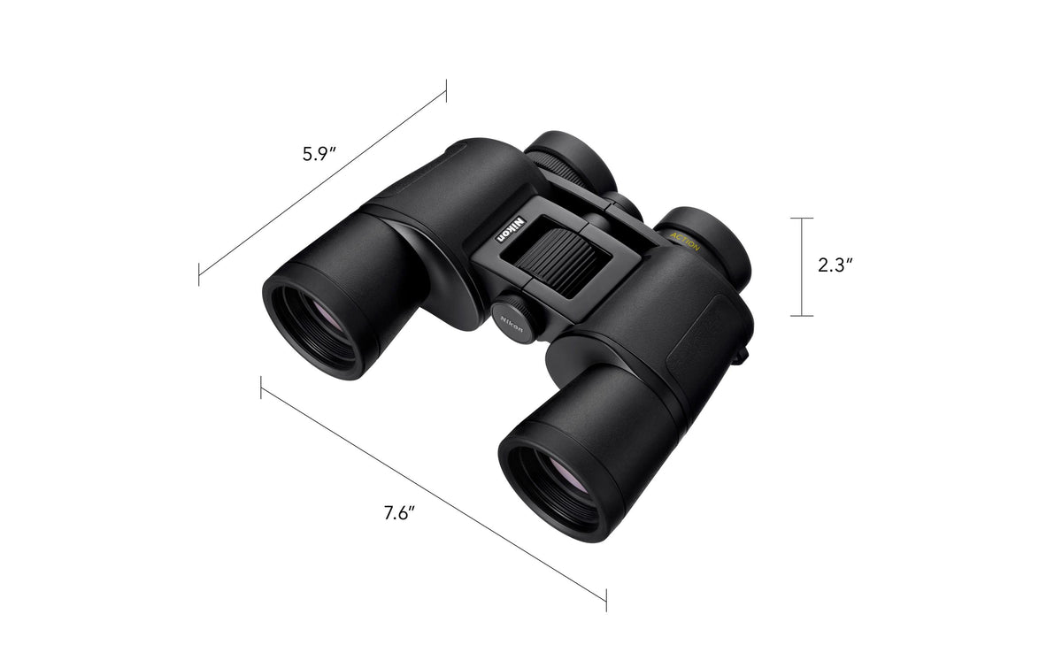 Nikon Kompaktfernglas ACTION – 8×42 mm, schwarz