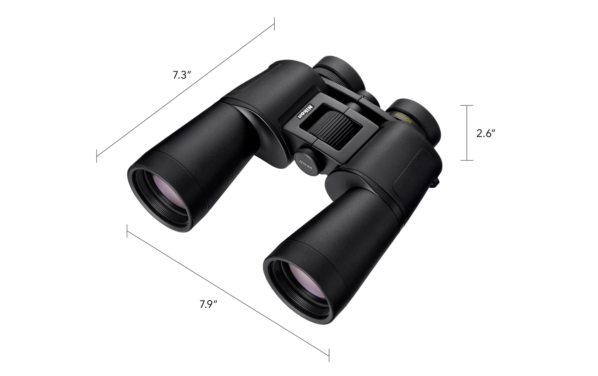 Nikon Fernglas ACTION – 10×50 – Porro – Schwarz