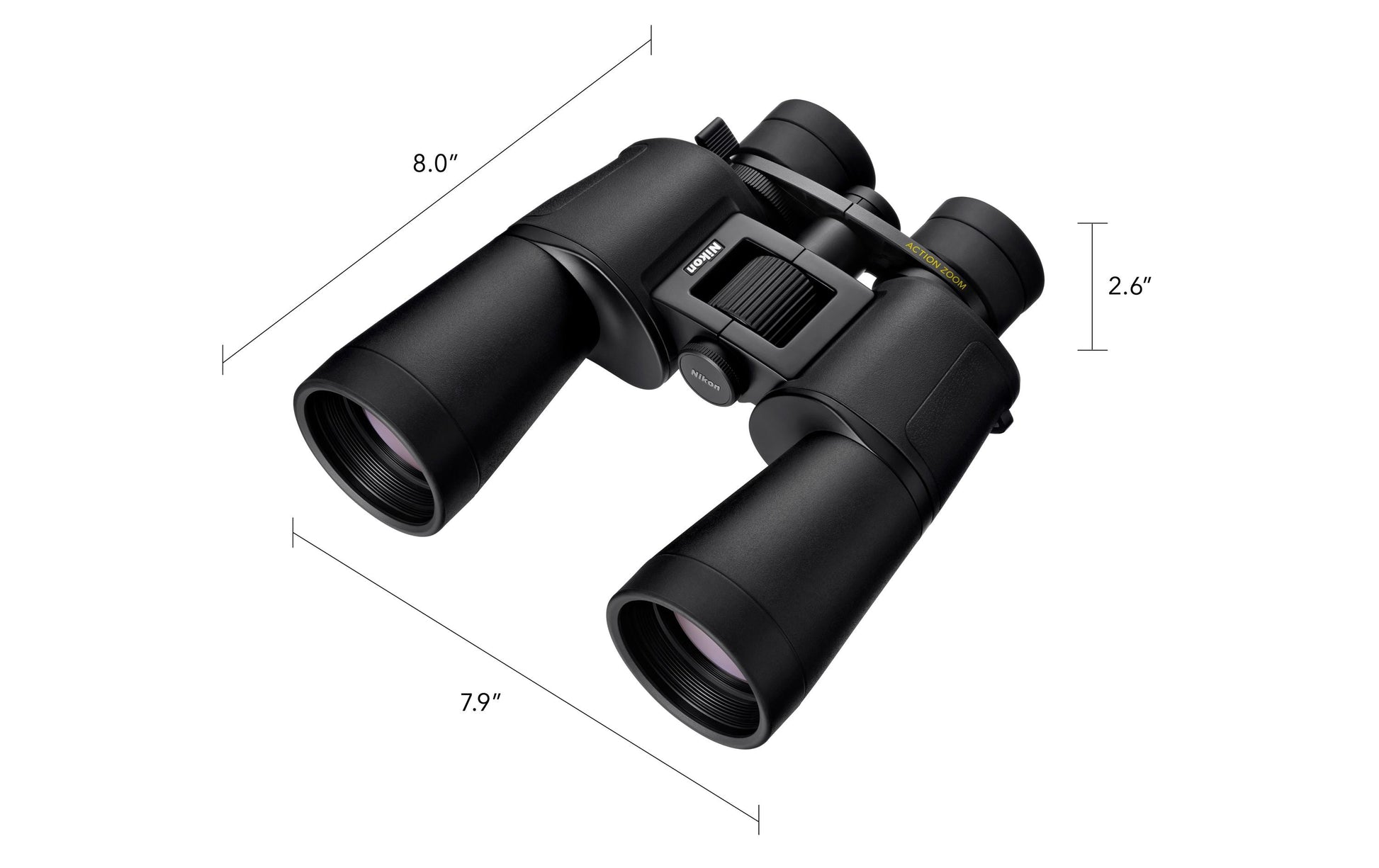 Nikon Kompaktfernglas ACTION – 10–22×50 mm, schwarz