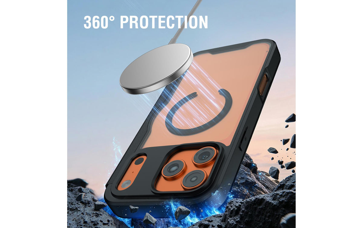 4smarts Urban Pro Folio – für Apple iPhone 17 Pro / iPhone 18 Pro, MagSafe, Kunststoff, Schwarz