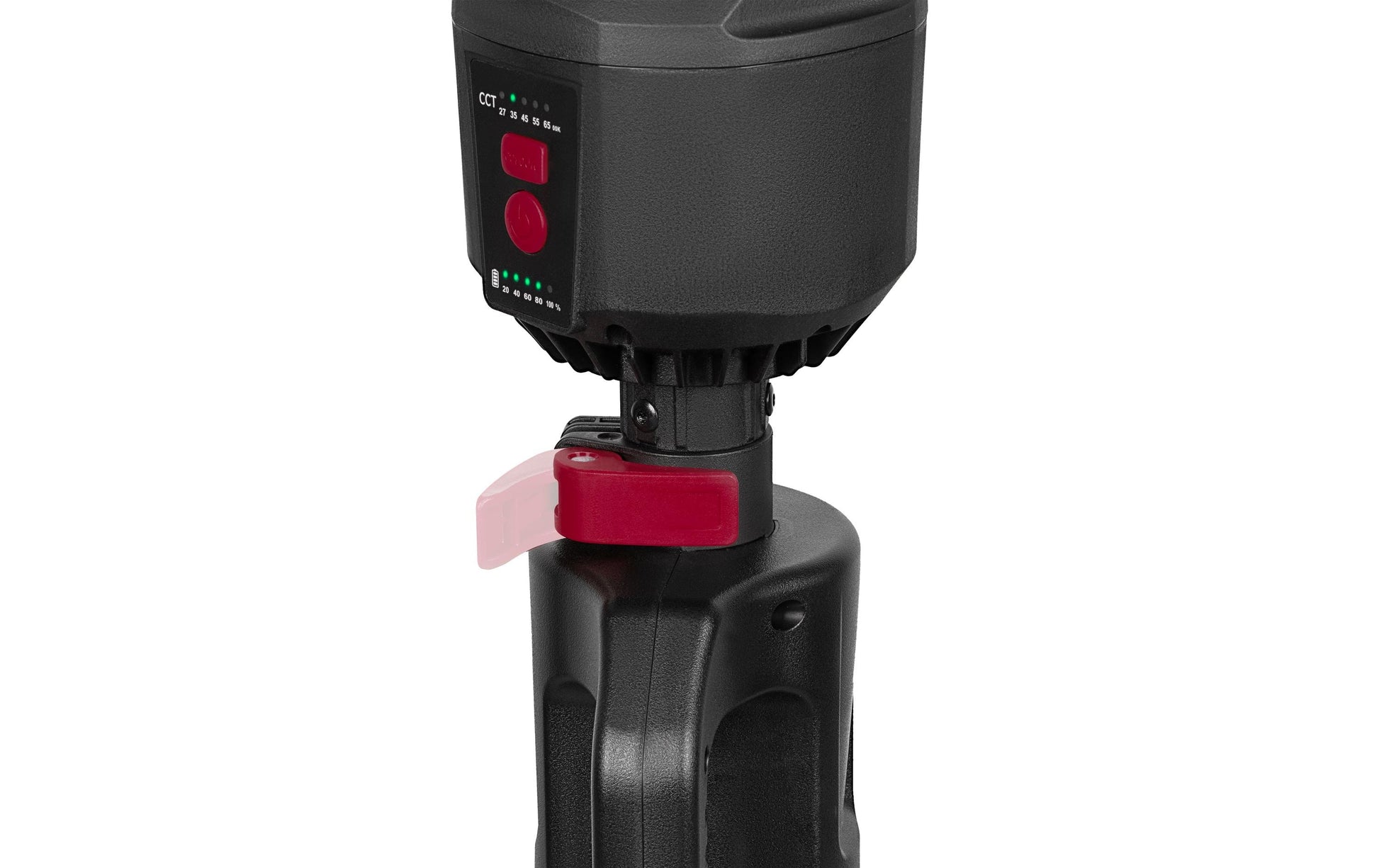 Kraftwerk Arbeitsleuchte – 6000 lm, 2700–6500 K, dimmbar, Akku, IP65 – Grau