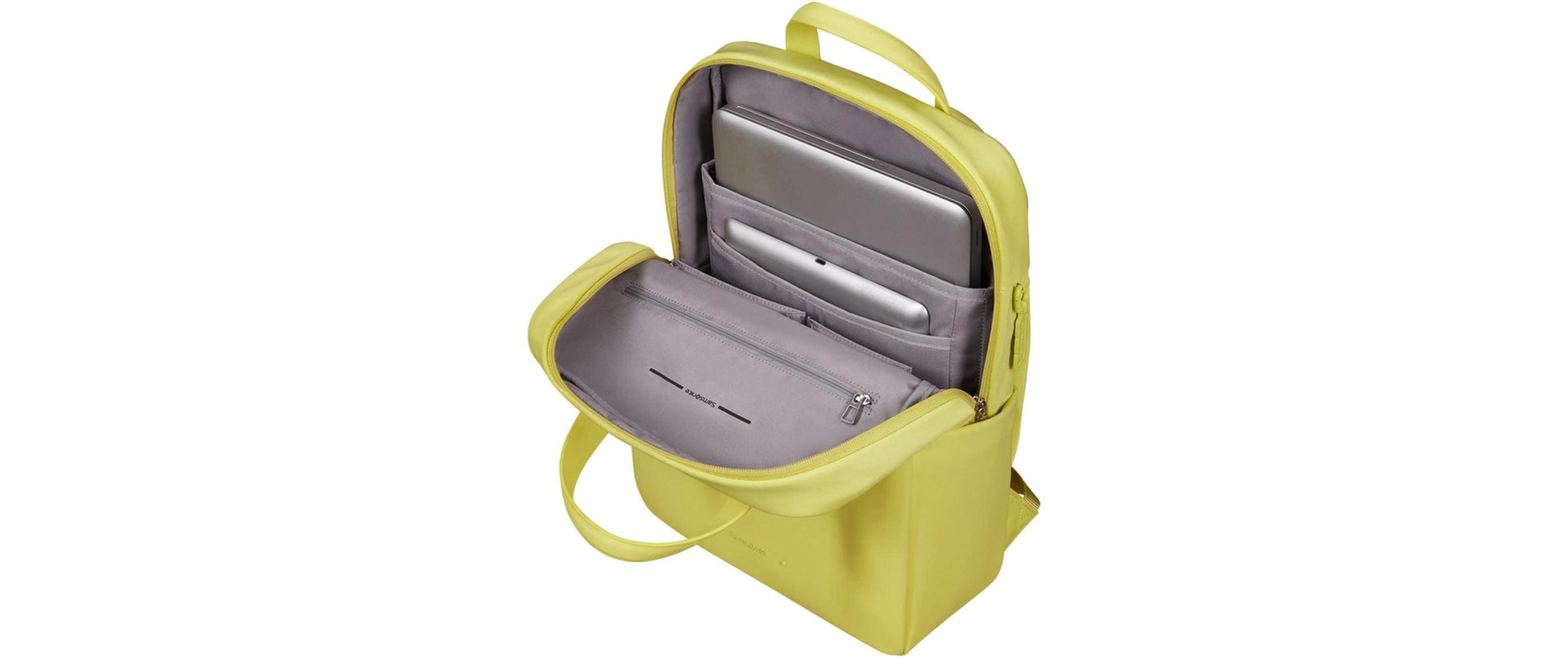 Samsonite Notebook-Rucksack 4PACK – für 14,1", Polyester/PU – Gelb, 110 × 375 × 270 mm