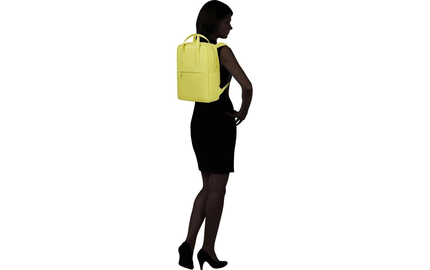 Samsonite Notebook-Rucksack 4PACK – für 14,1", Polyester/PU – Gelb, 110 × 375 × 270 mm