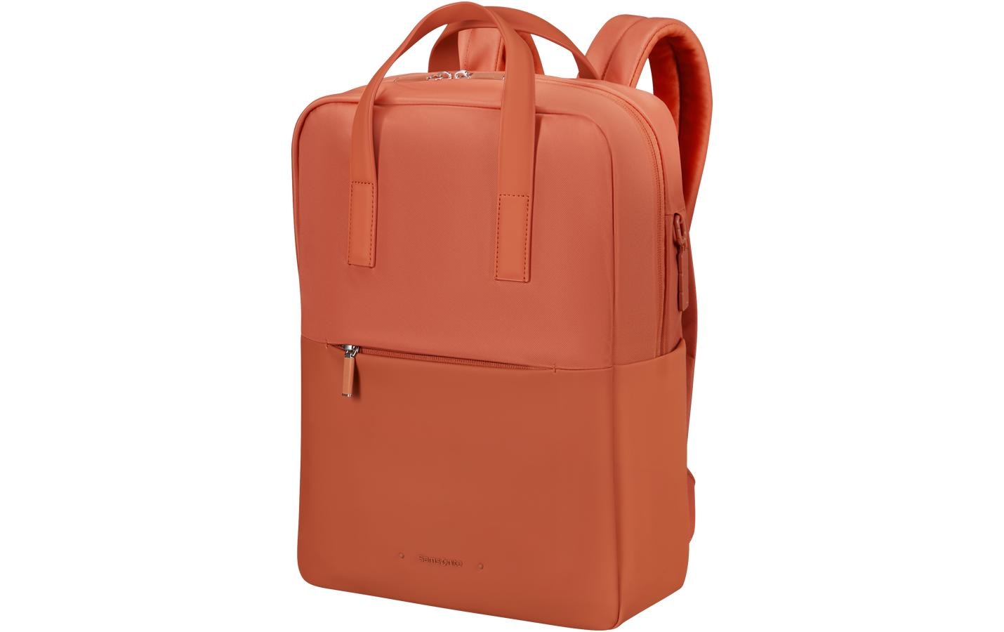 Samsonite Notebook-Rucksack 4PACK – für 14,1", mit Zusatzfächern, Polyester/PU – Rostbraun