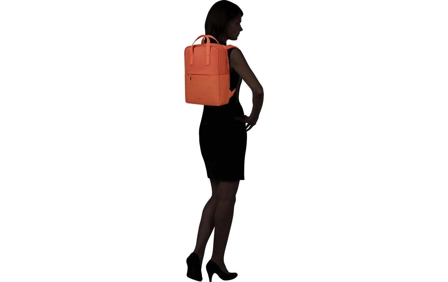 Samsonite Notebook-Rucksack 4PACK – für 14,1", mit Zusatzfächern, Polyester/PU – Rostbraun