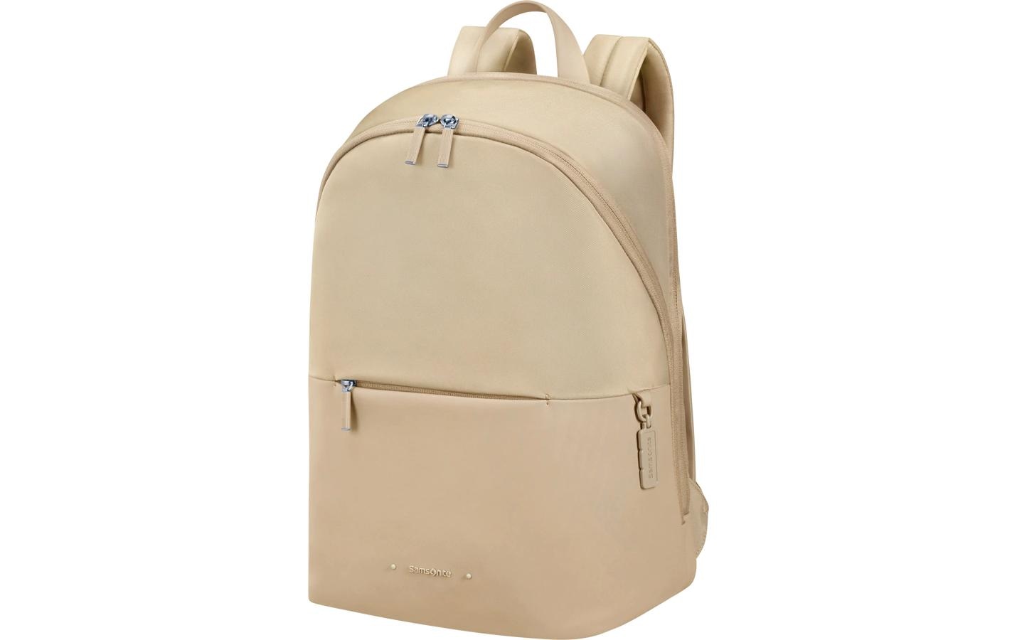 Samsonite Notebook-Rucksack 4PACK – für 14,1", Polyester/PU – Sand, 110 × 375 × 270 mm