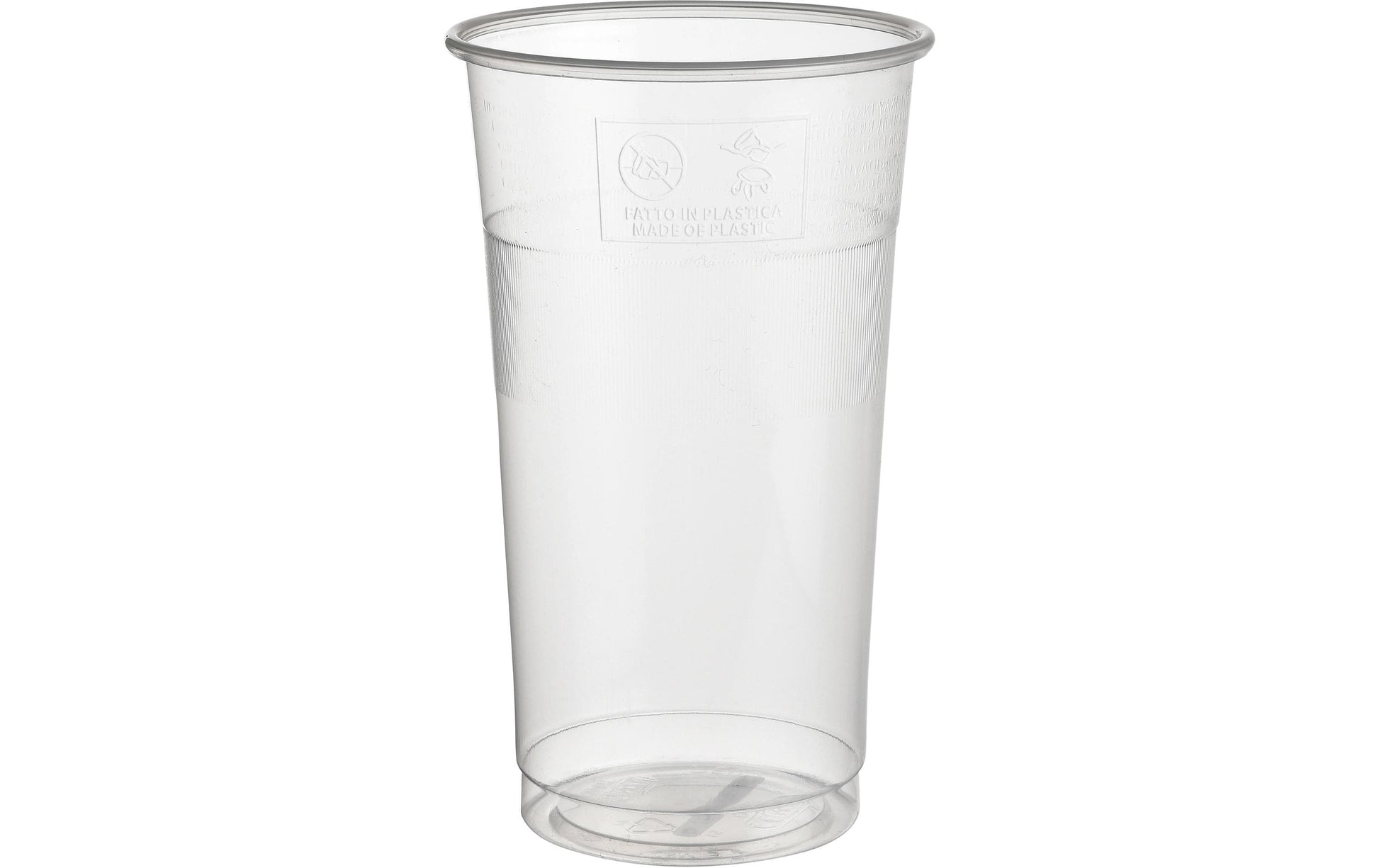 Duni Bierbecher, PP – 5 dl, beige/transparent – 40 Stk.