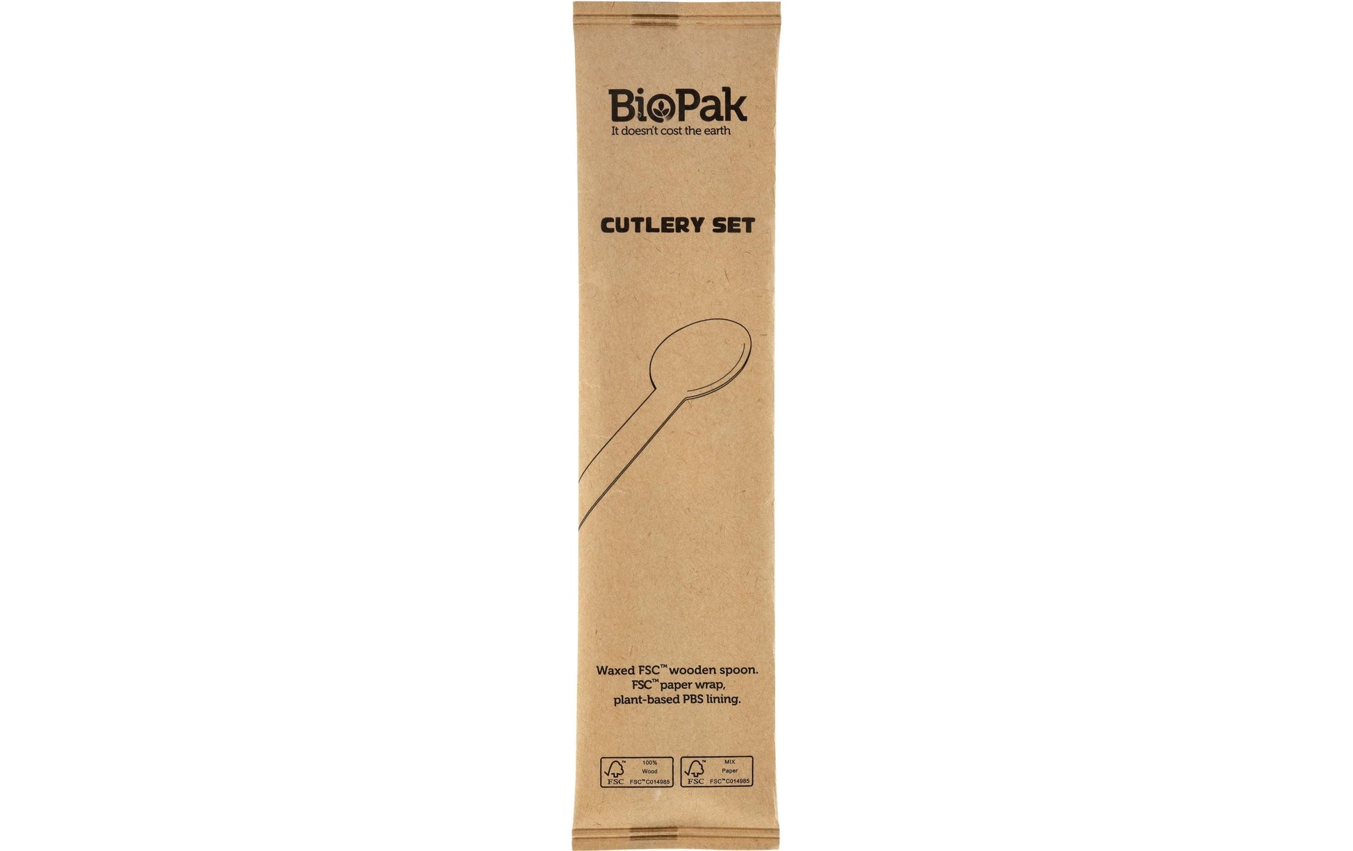 Duni Holzlöffel, beige, 16 cm – 1 Stk.