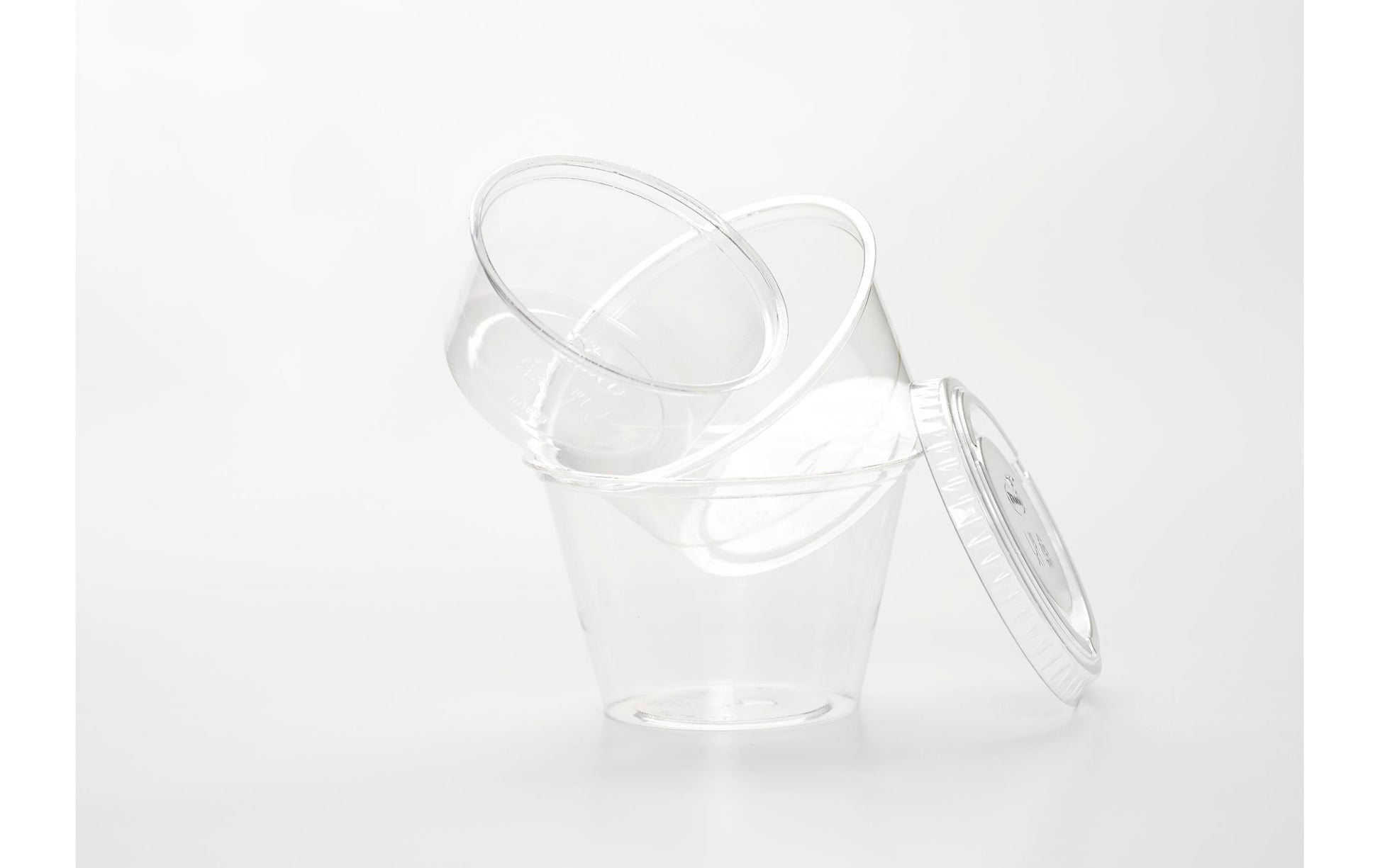 Duni Dressingbecher rPET, 1,2 dl – transparent – 200 Stk.