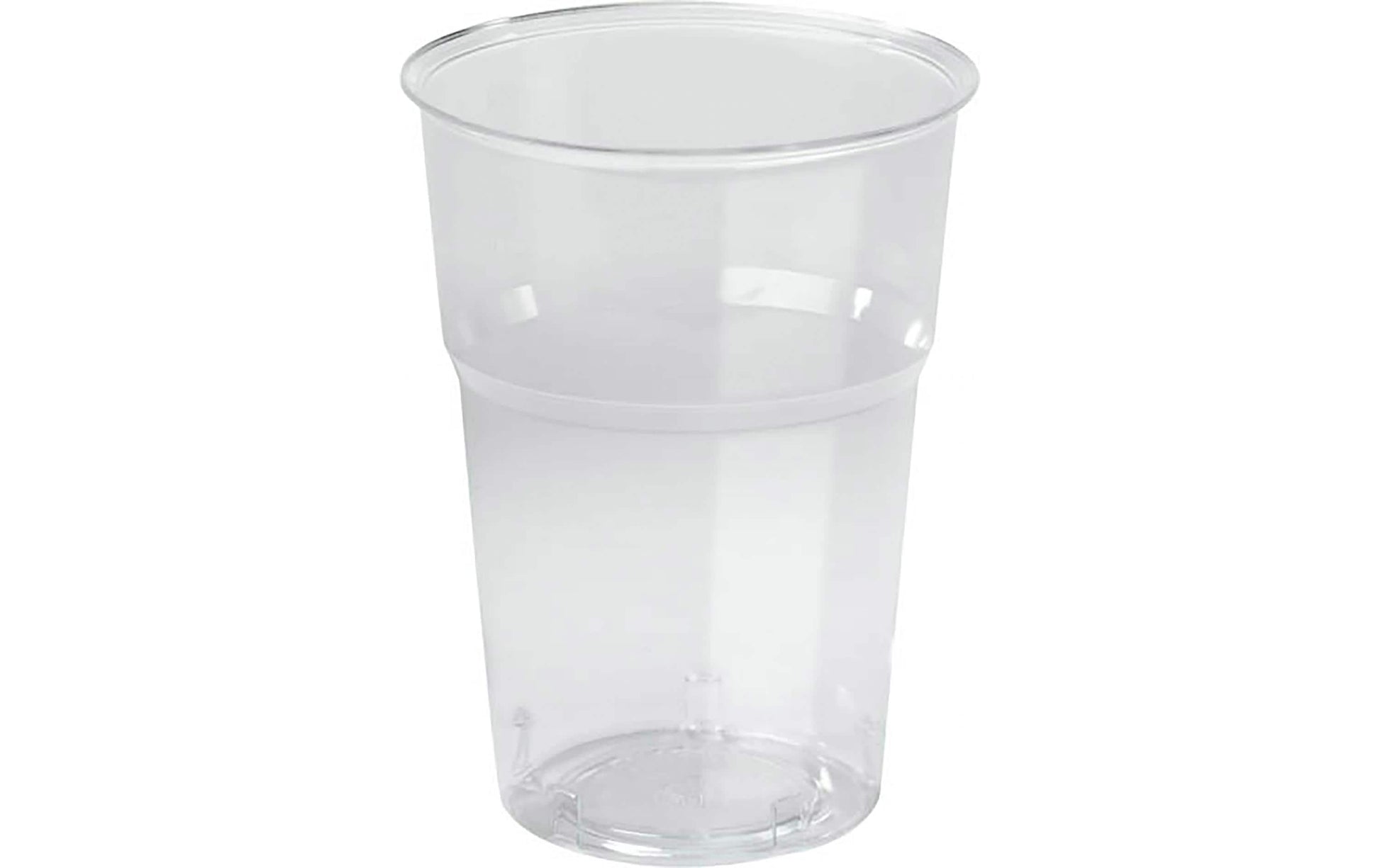 Duni Becher, PS – Ø 8,4 cm, beige/transparent – 50 Stk.