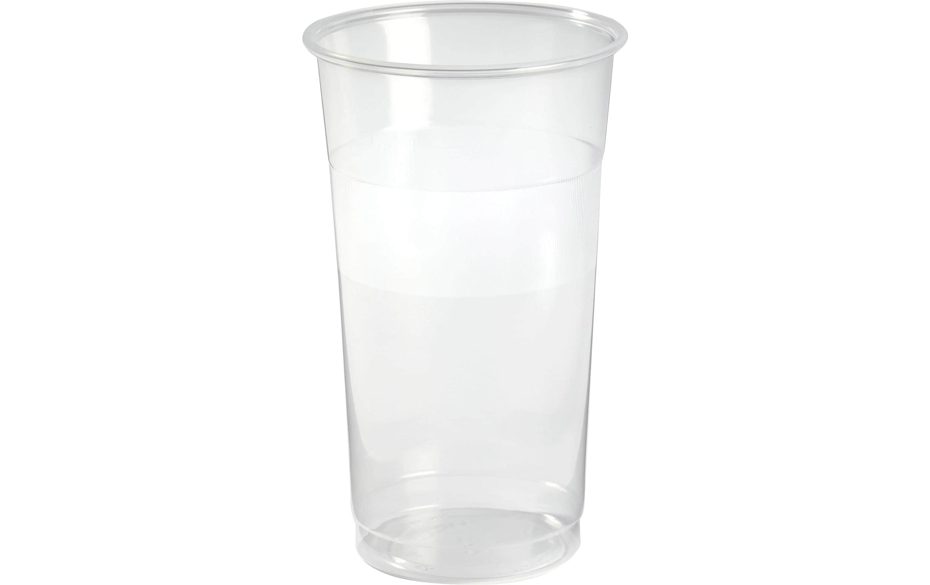 Duni Kunststoff-Bierbecher, 4 dl – beige – 50 Stk.