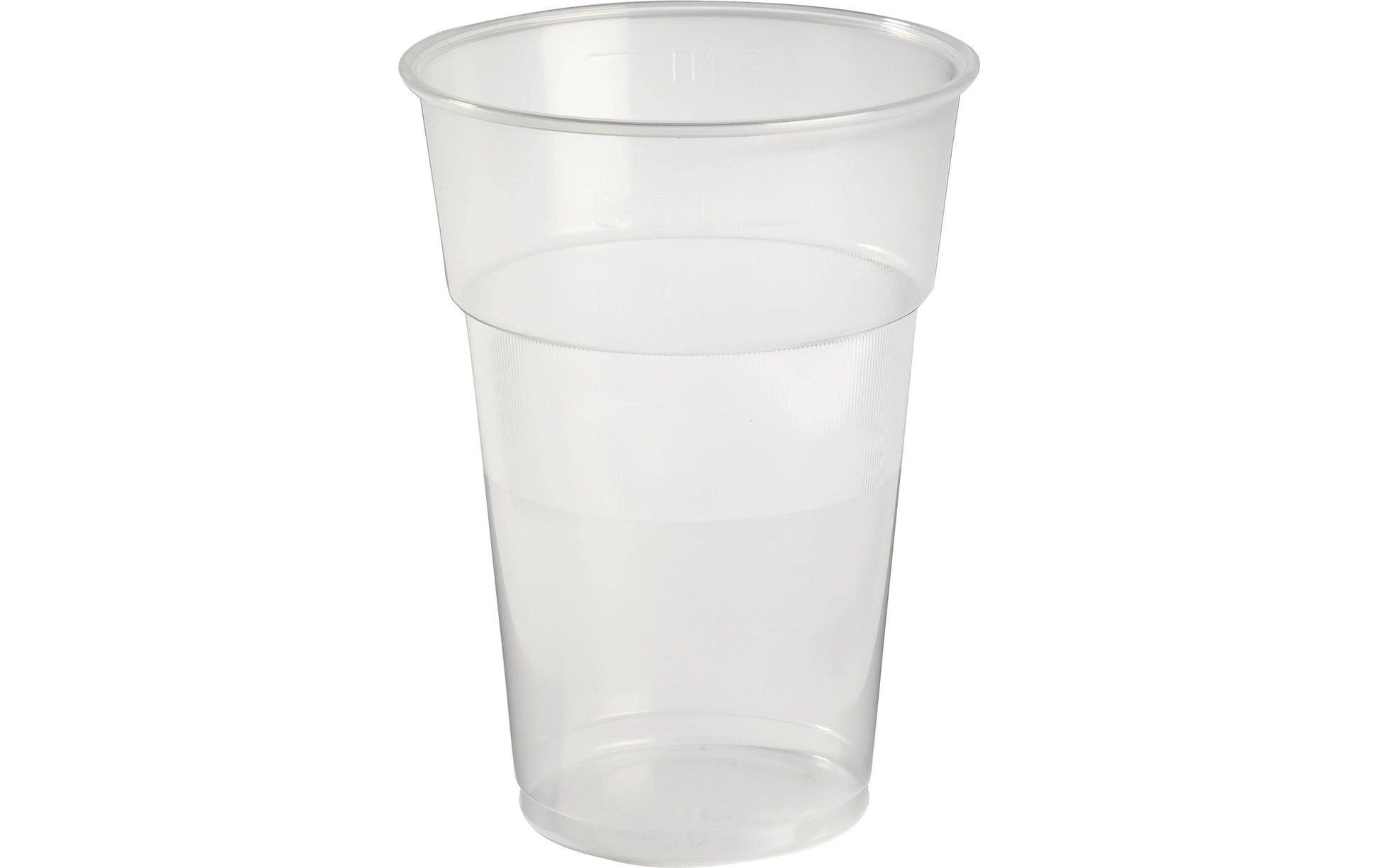Duni Bierbecher, PP – 5 dl, beige/transparent – 40 Stk.