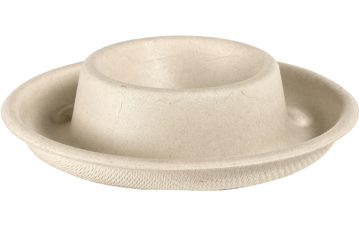 Duni Schale/Schüssel Bagasse (Zuckerrohr), rund – Ø 8,9 cm, beige – 1 Stk.