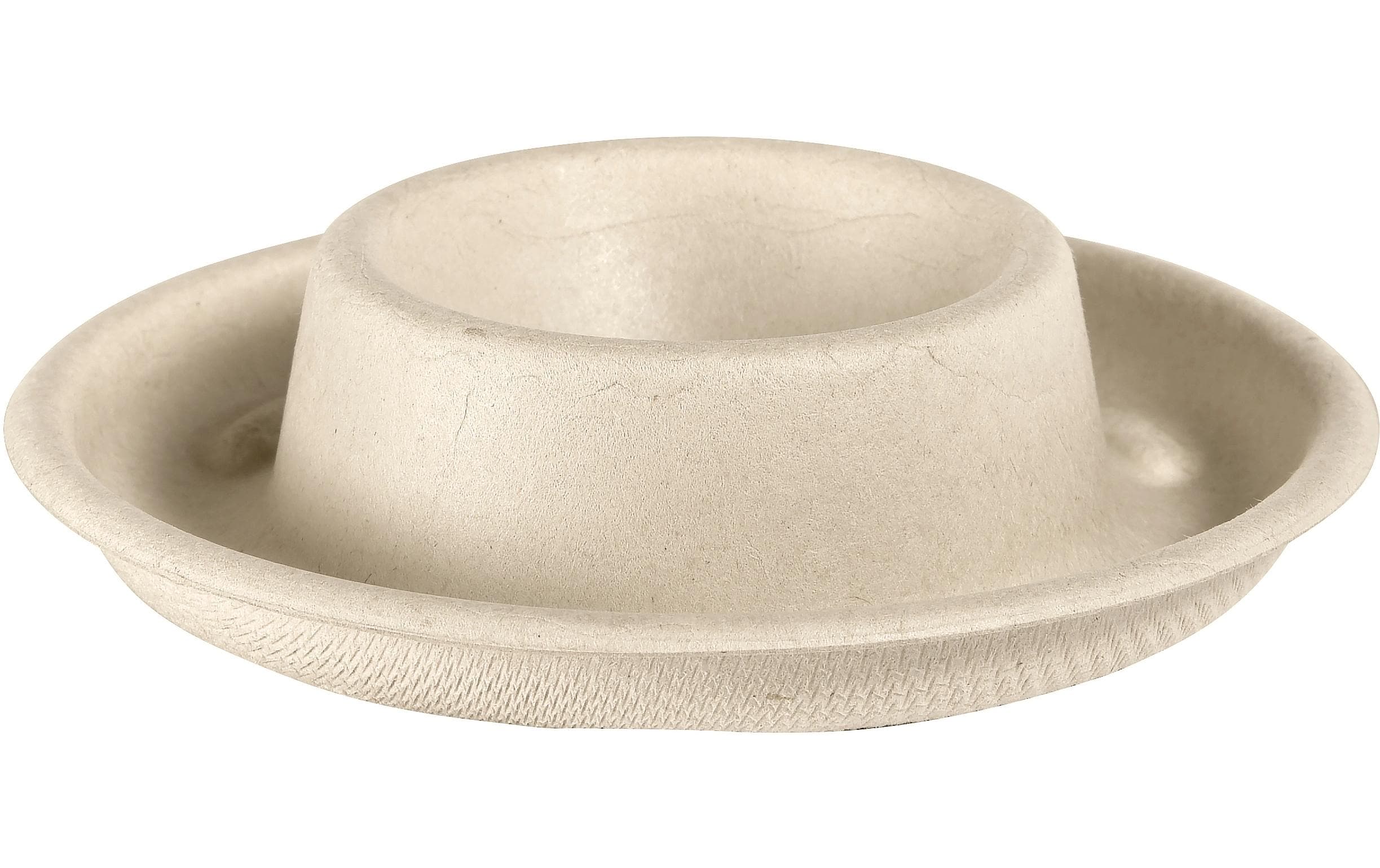 Duni Schale/Schüssel Bagasse (Zuckerrohr), rund – Ø 8,9 cm, beige – 1 Stk.
