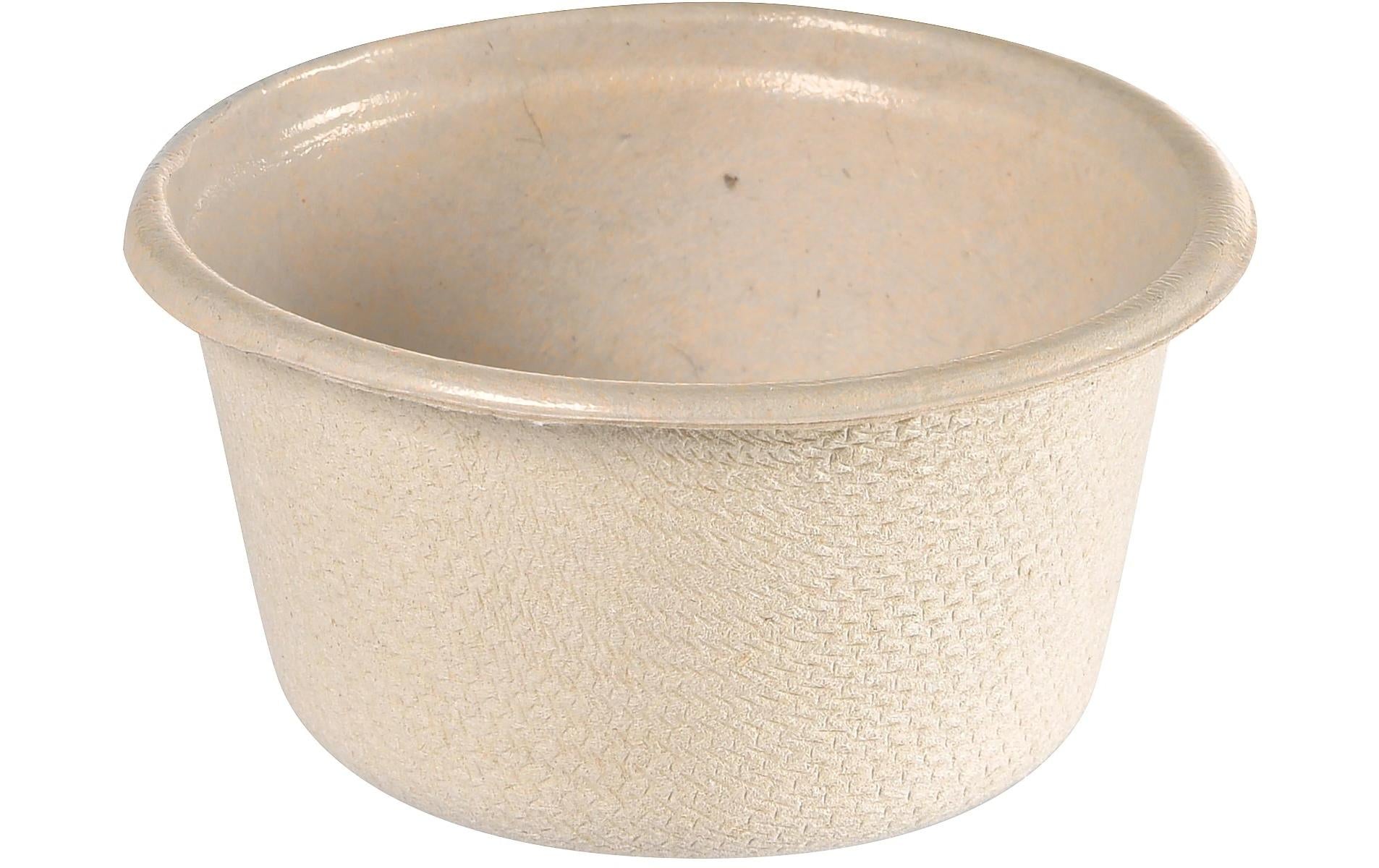 Duni Dressingbecher, rPET – 0,6 dl, beige/braun – 1500 Stk.