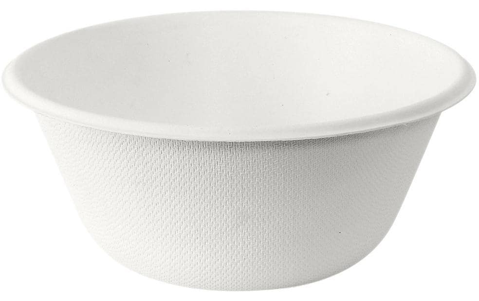 Duni Schale, Bagasse (Zuckerrohr) – 250 ml – Ø 11,7 cm – beige – 500 Stk.