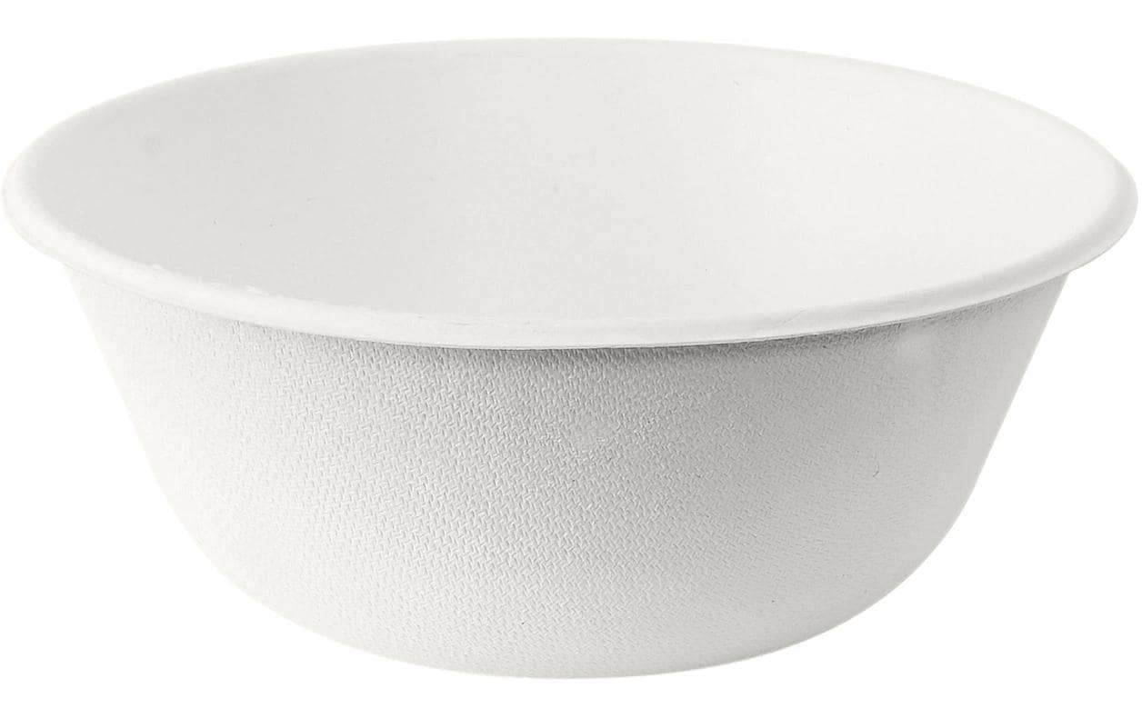 Duni Schale Coppa, Bagasse (Zuckerrohr) – 500 ml – Ø 14 cm × H 5,7 cm, beige – 50 Stk.