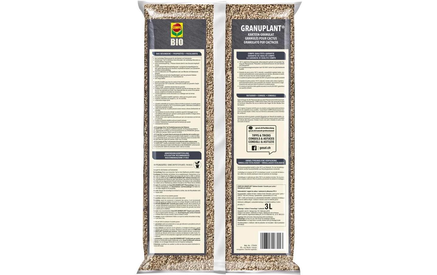 Gesal Zimmerpflanzenerde – 3 l