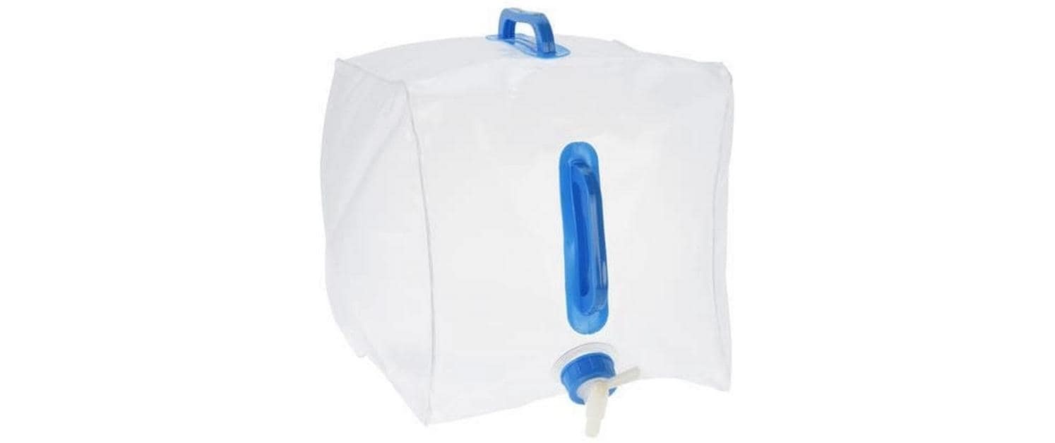 FTM Wasserkanister Faltbar Trinkflasche 20 l – Weiss