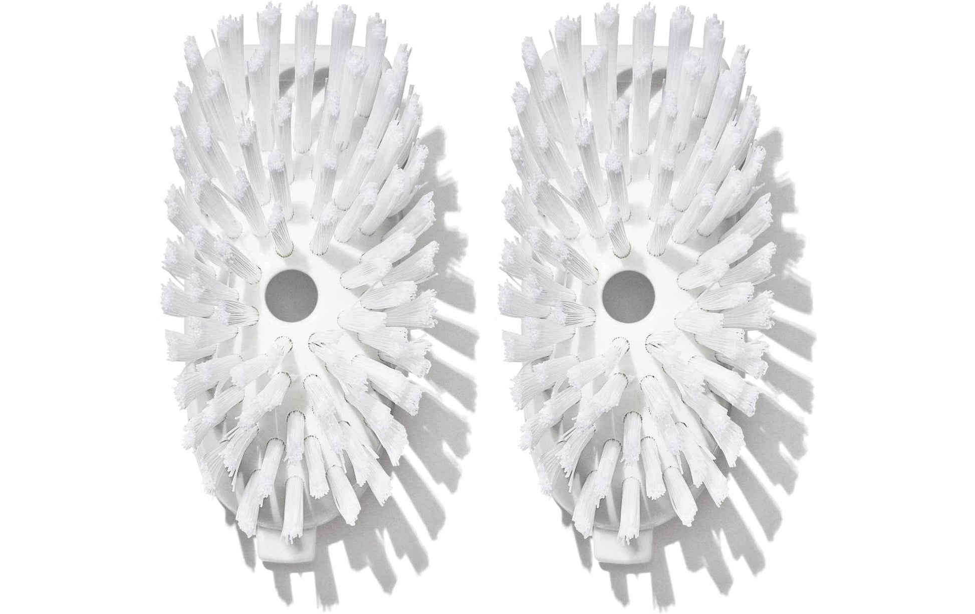 OXO Good Grips Ersatzbürste – Kunststoff, 20,2×5,2×4,8 cm, weiss, spülmaschinenfest, 2er-Set