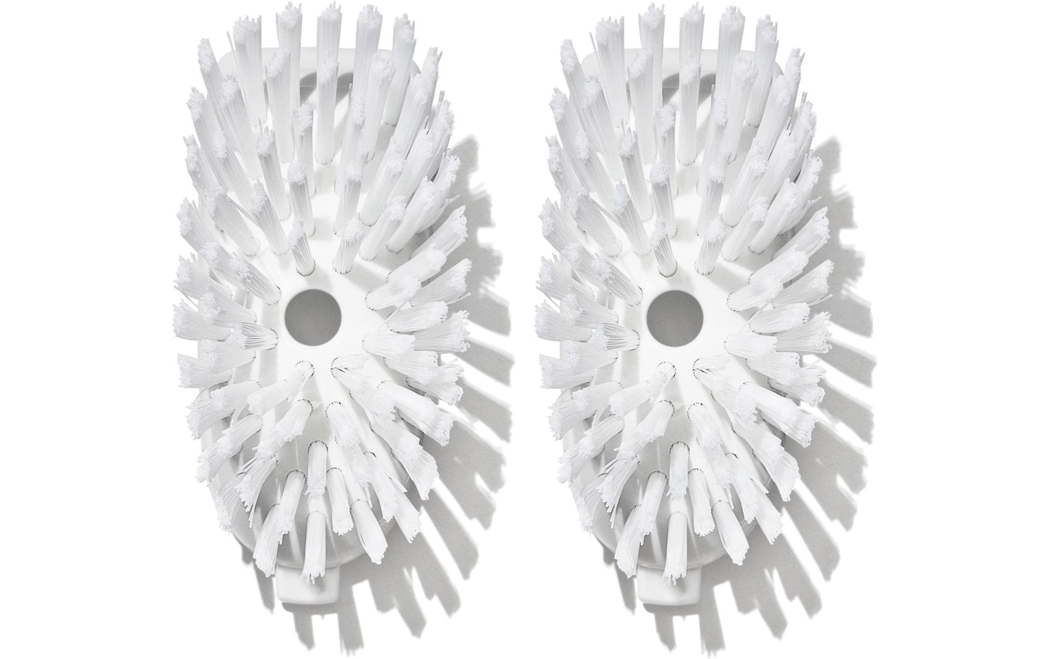 OXO Good Grips Ersatzbürste – Kunststoff, 20,2×5,2×4,8 cm, weiss, spülmaschinenfest, 2er-Set