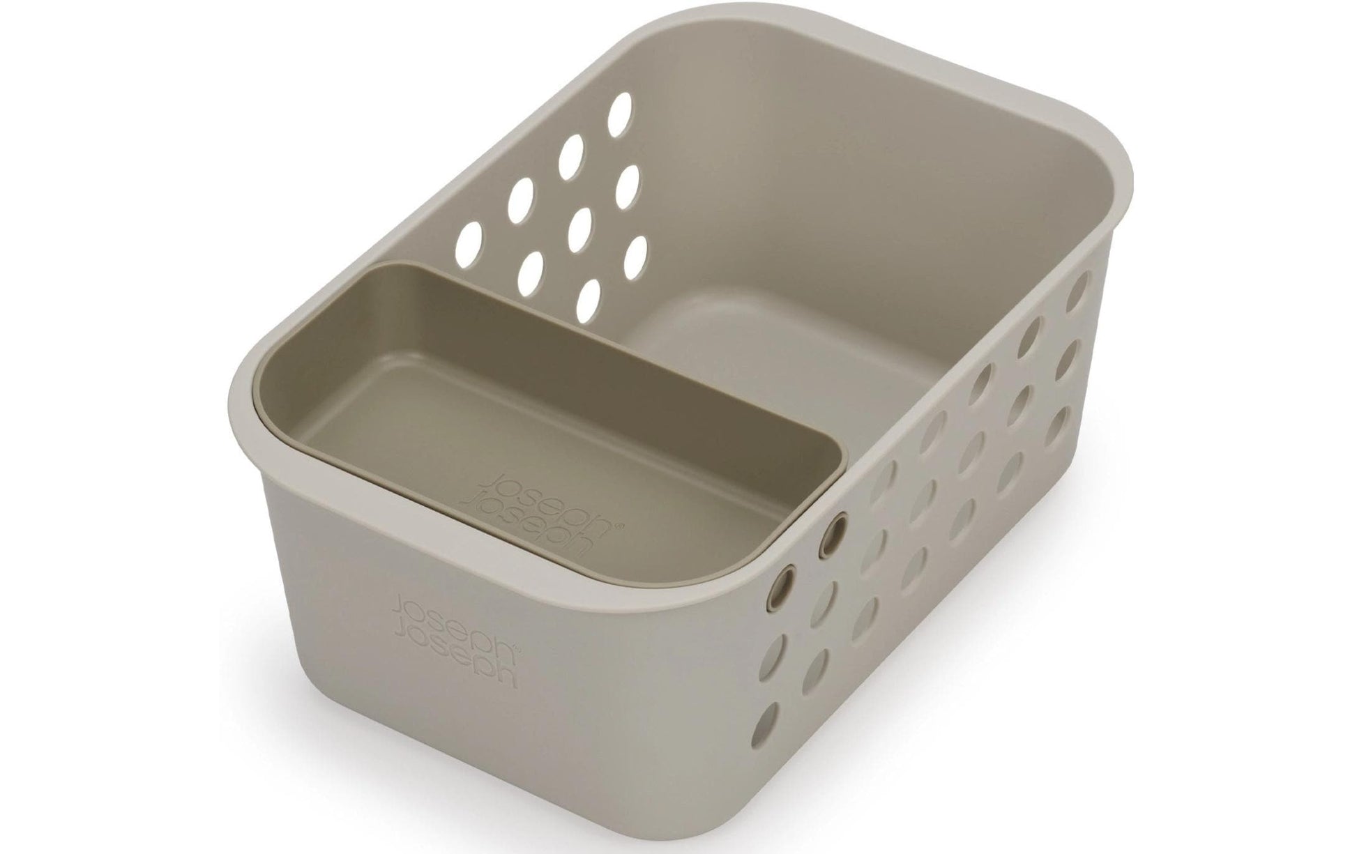 Joseph Joseph EasyStore Aufbewahrungsbox – 18,5×29×11,3 cm, Kunststoff, freistehend, Beige