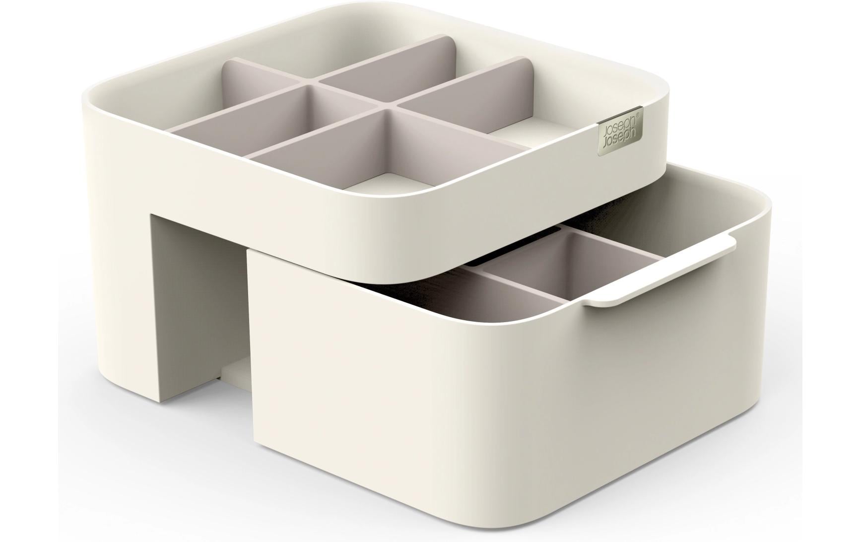 Joseph Joseph Aufbewahrungsbox (Bad) Viva – 19,5×12 cm, Kunststoff, freistehend, Beige