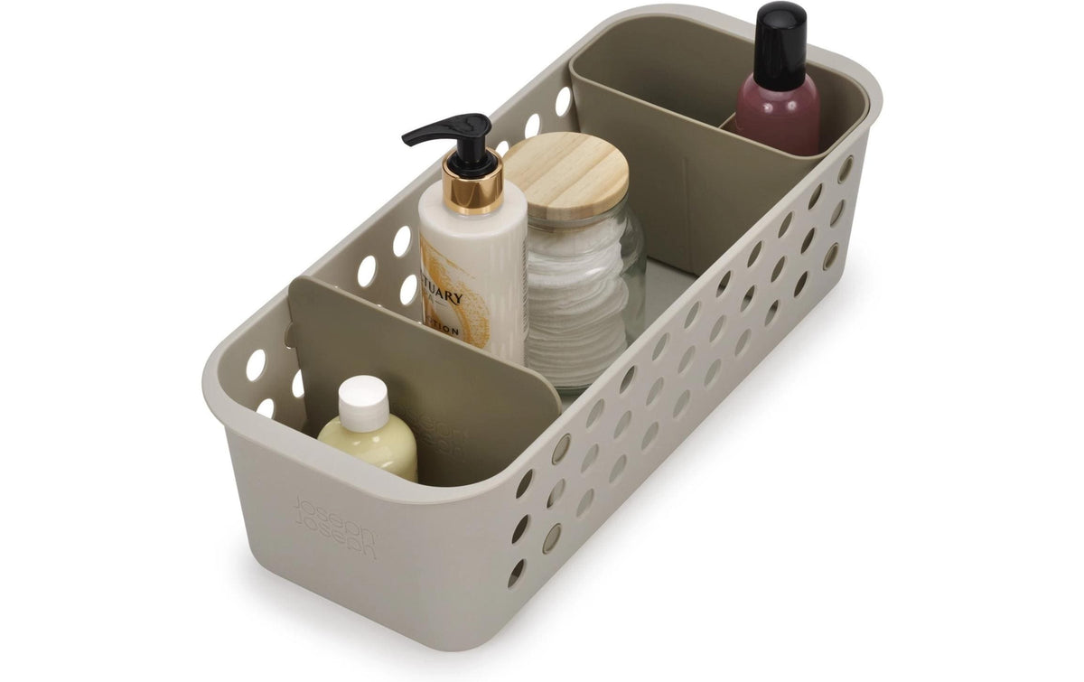 Joseph Joseph EasyStore Aufbewahrungsbox – 16×40×13 cm, Polypropylen (PP), Beige