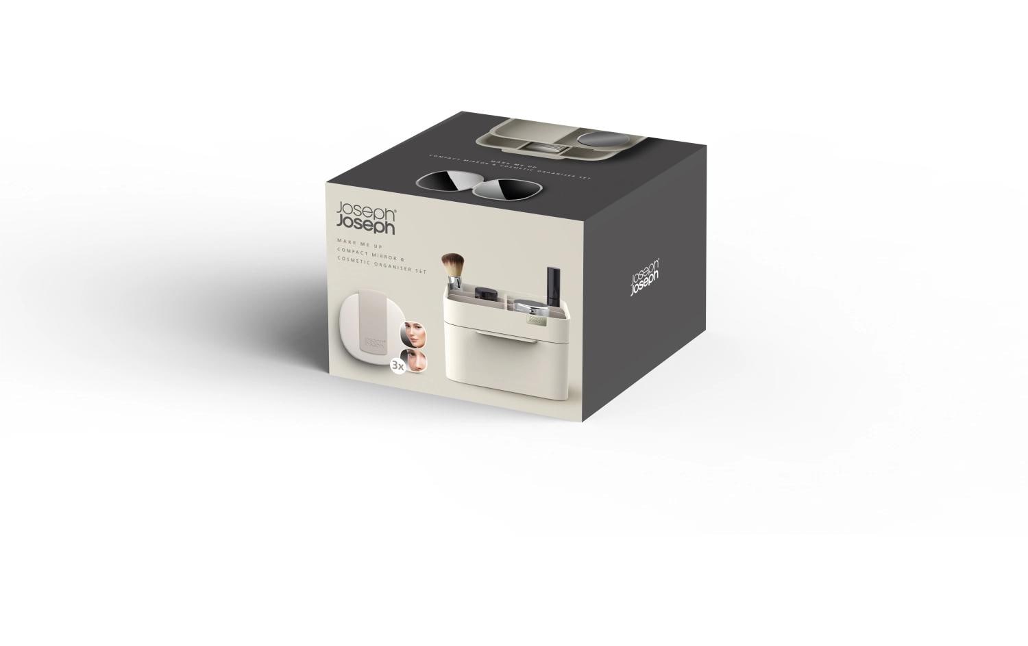 Joseph Joseph Aufbewahrungsbox (Bad) – Kunststoff/Silikon, 19,5×12 cm, Beige