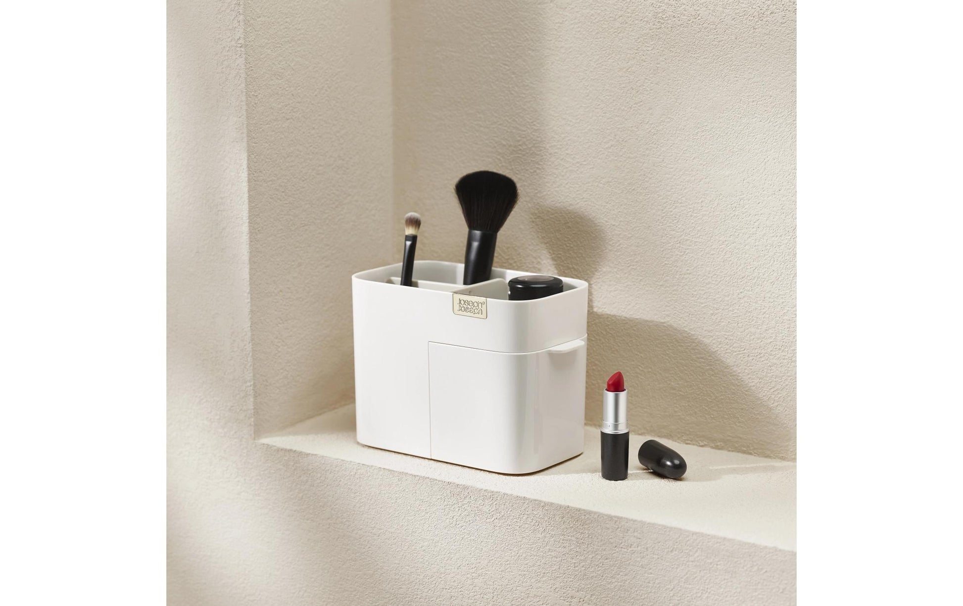 Joseph Joseph Aufbewahrungsbox – 9,7×17×12 cm, Kunststoff, Beige