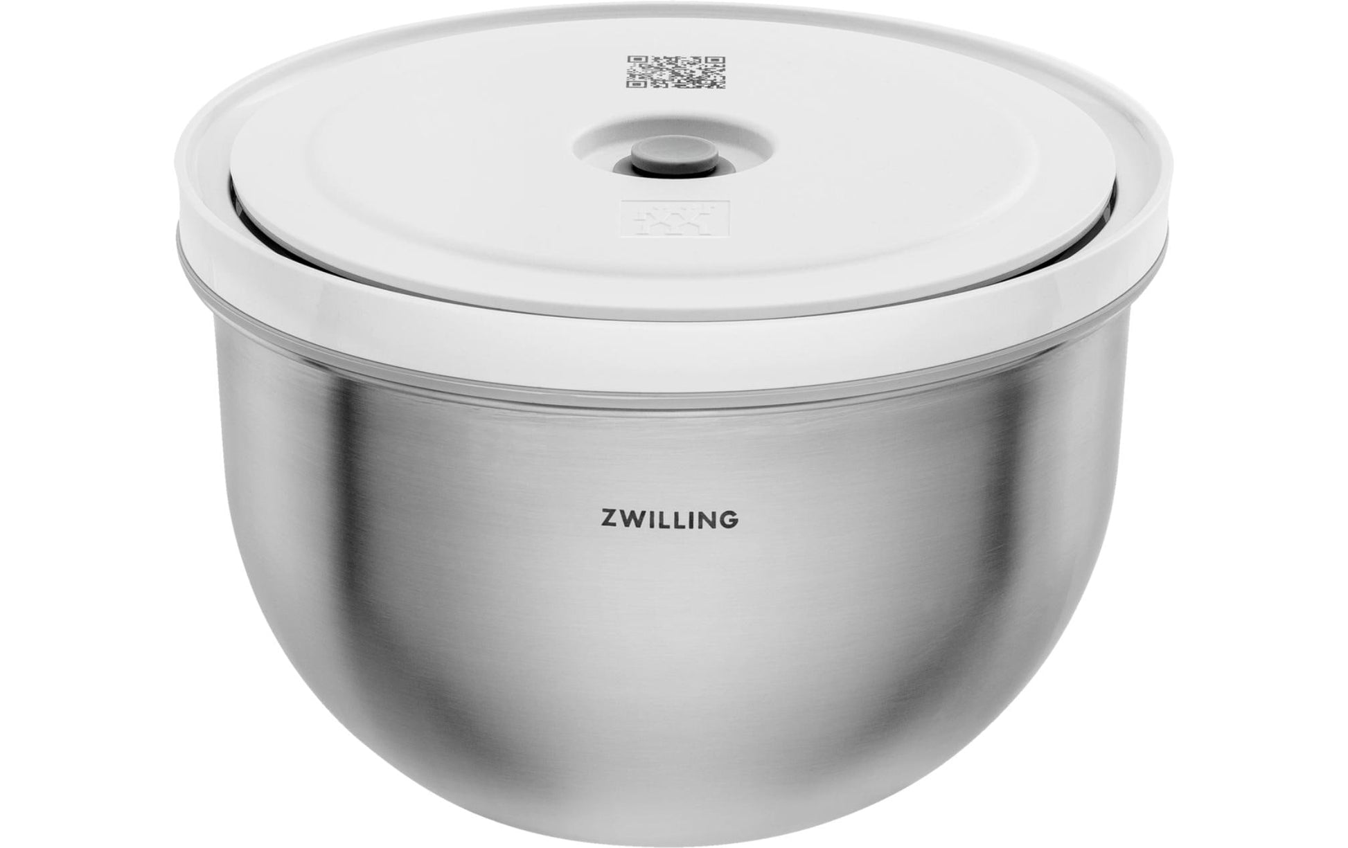 Zwilling – Vakuumschüssel Fresh & Save – 1,75 l, Ø 19,1 cm, für Fresh & Save Vakuum-System, Edelstahl, Silber
