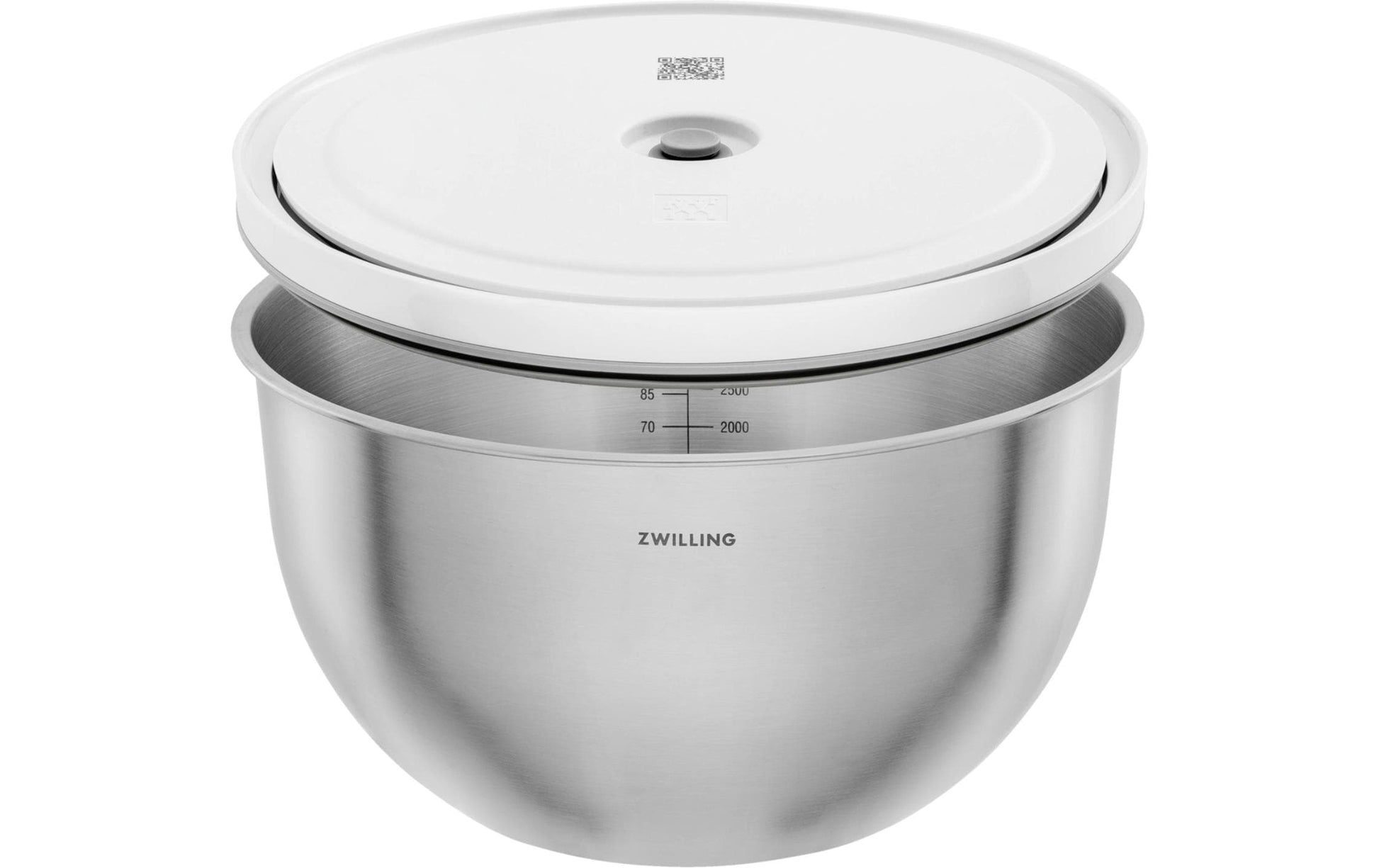 ZWILLING Vakuumschüssel Fresh&Save Bowls – 4,5 l, Ø 24 cm – für Staub Ceramique (12, 18, 24 cm), 6 Stk.