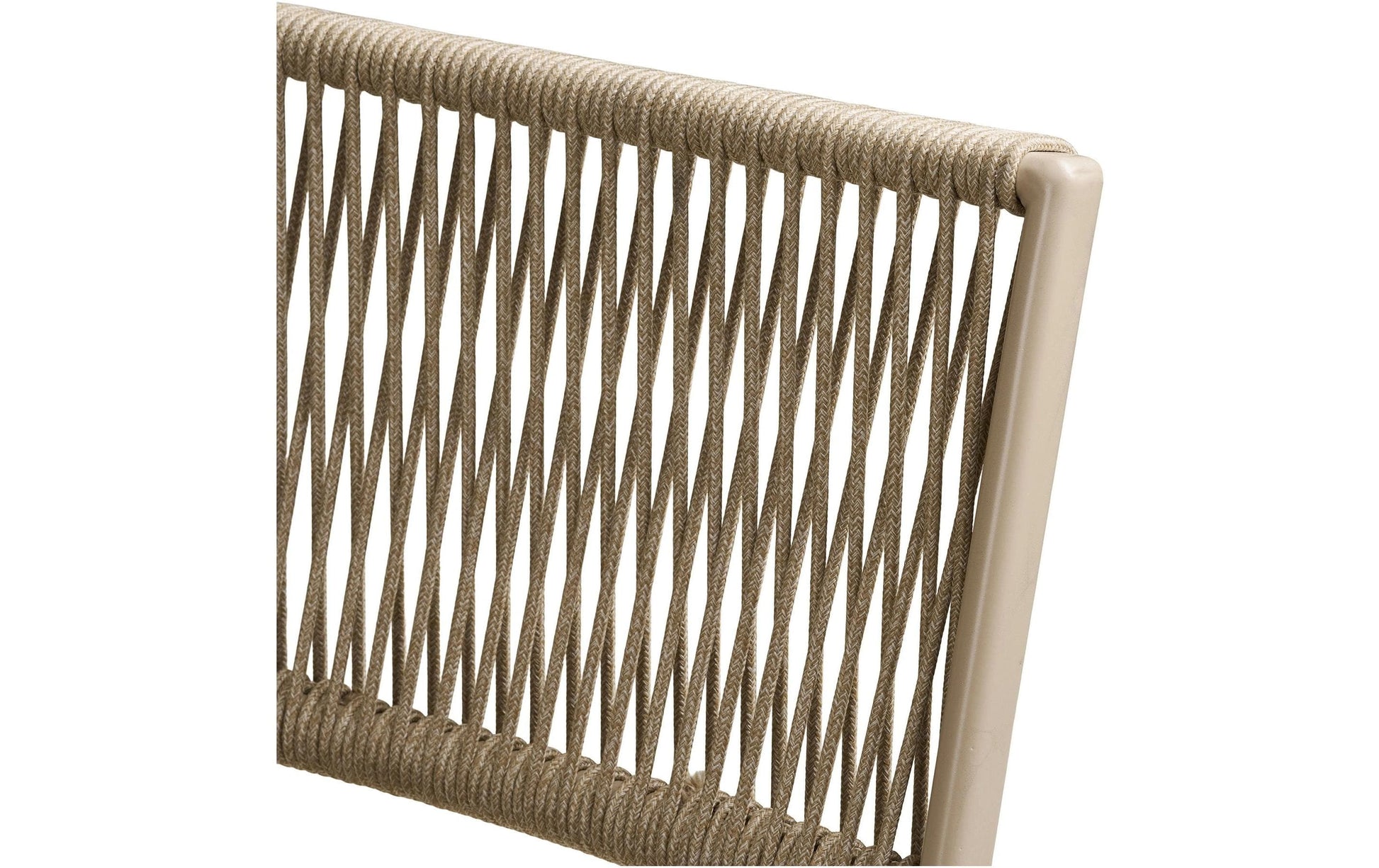 House Nordic Bistro-Set – Taupe – Stahl – Tisch 60 × 60 × 84 cm